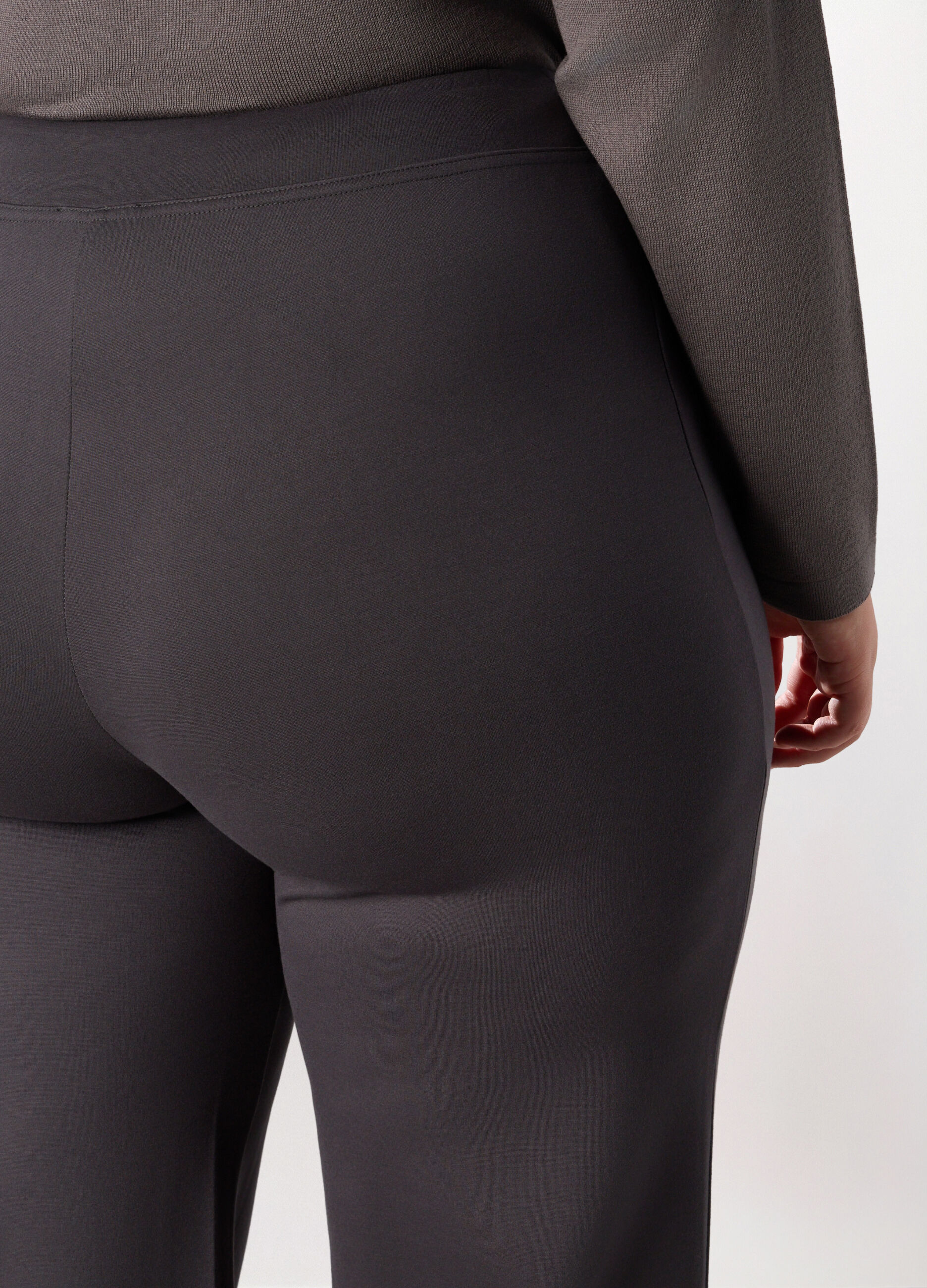 Pantaloni in misto viscosa donna curvy_2