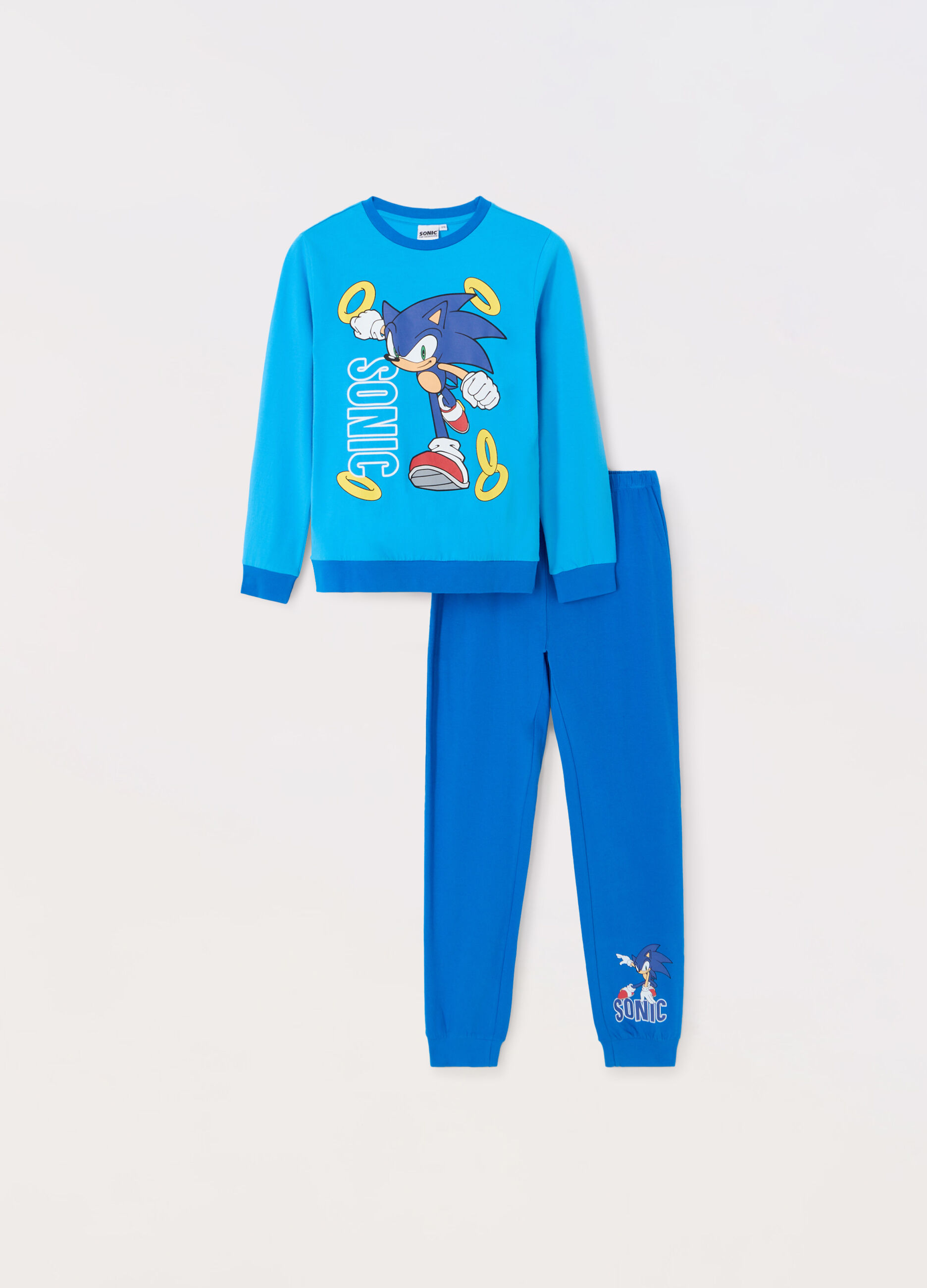 Set pigiama lungo Sonic bambino_0