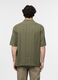Camicia bowling a maniche corte in cotone e lino uomo_1
