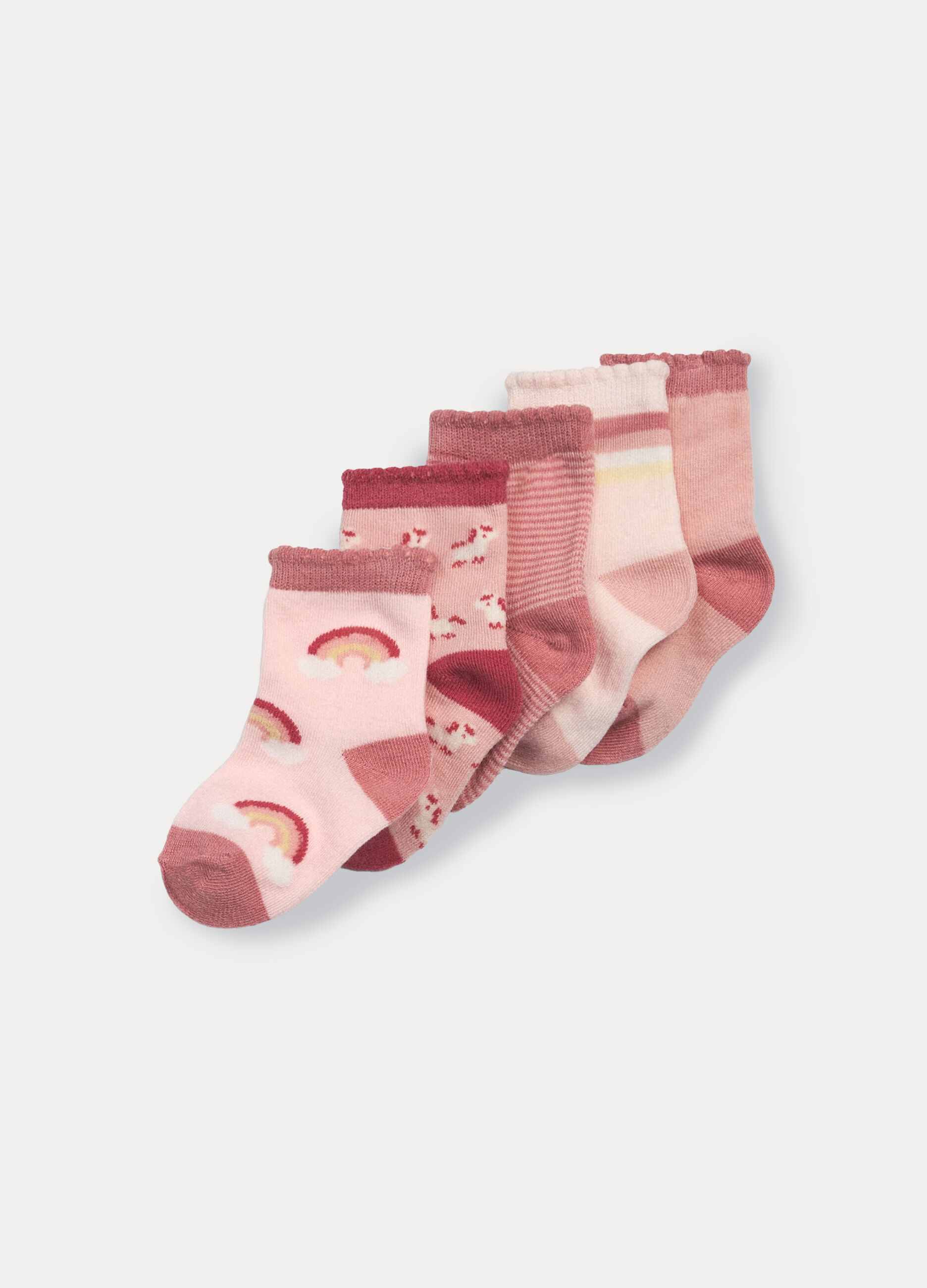 Pack 5 calze corte misto cotone_0