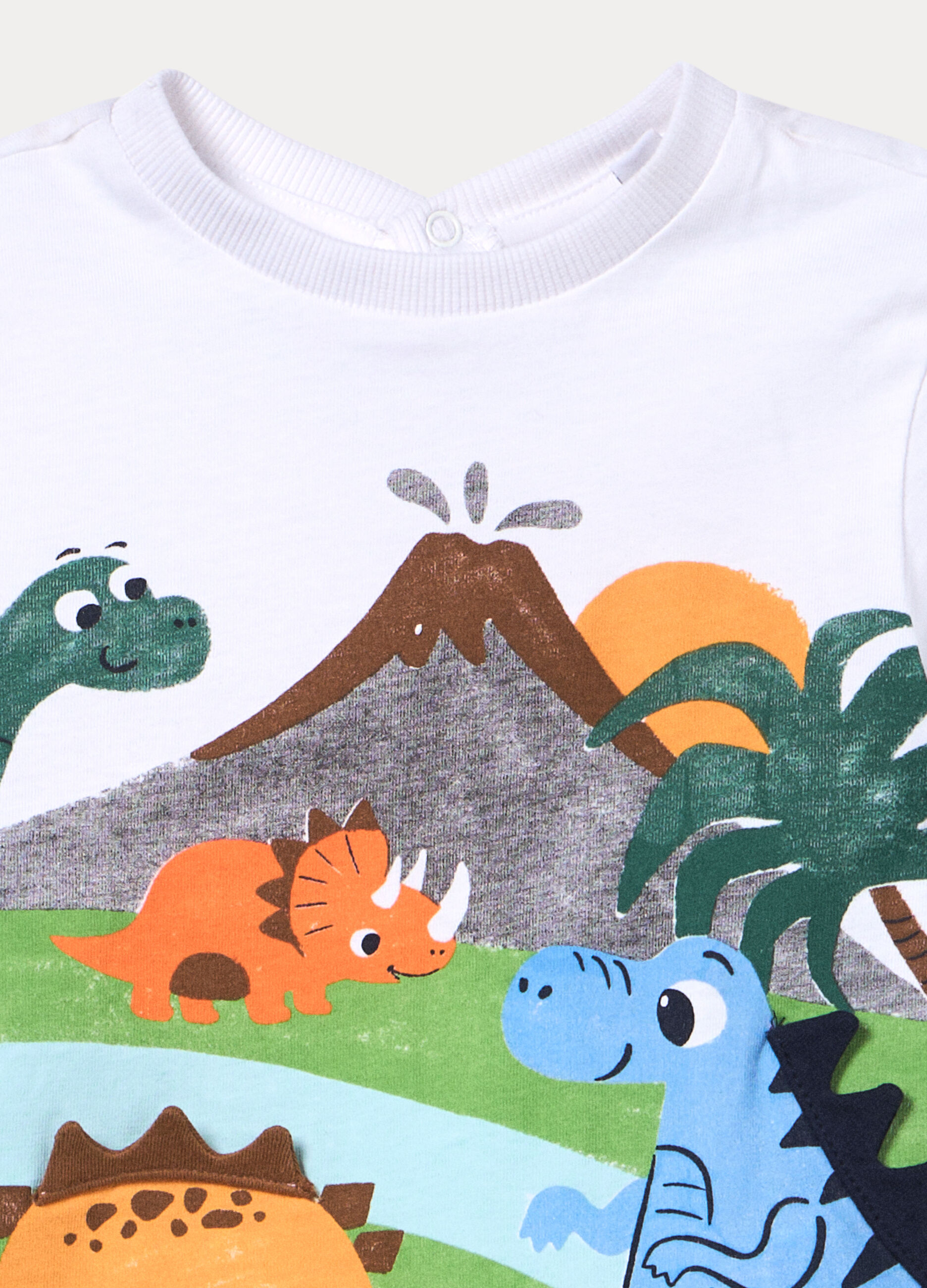 Jogging set in jersey di puro cotone bimbo_2