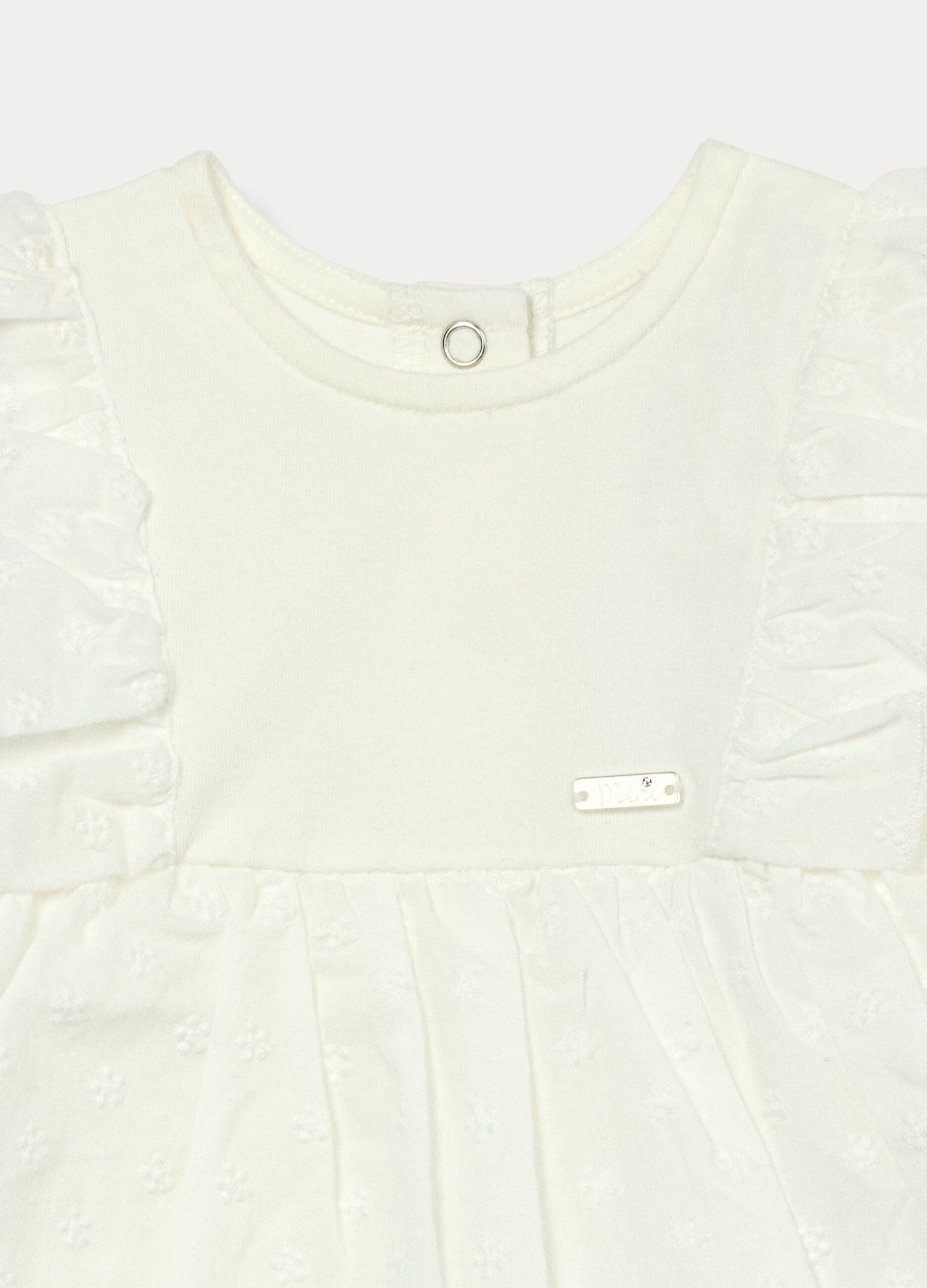 Vestito-body in jersey di cotone stretch neonata_2