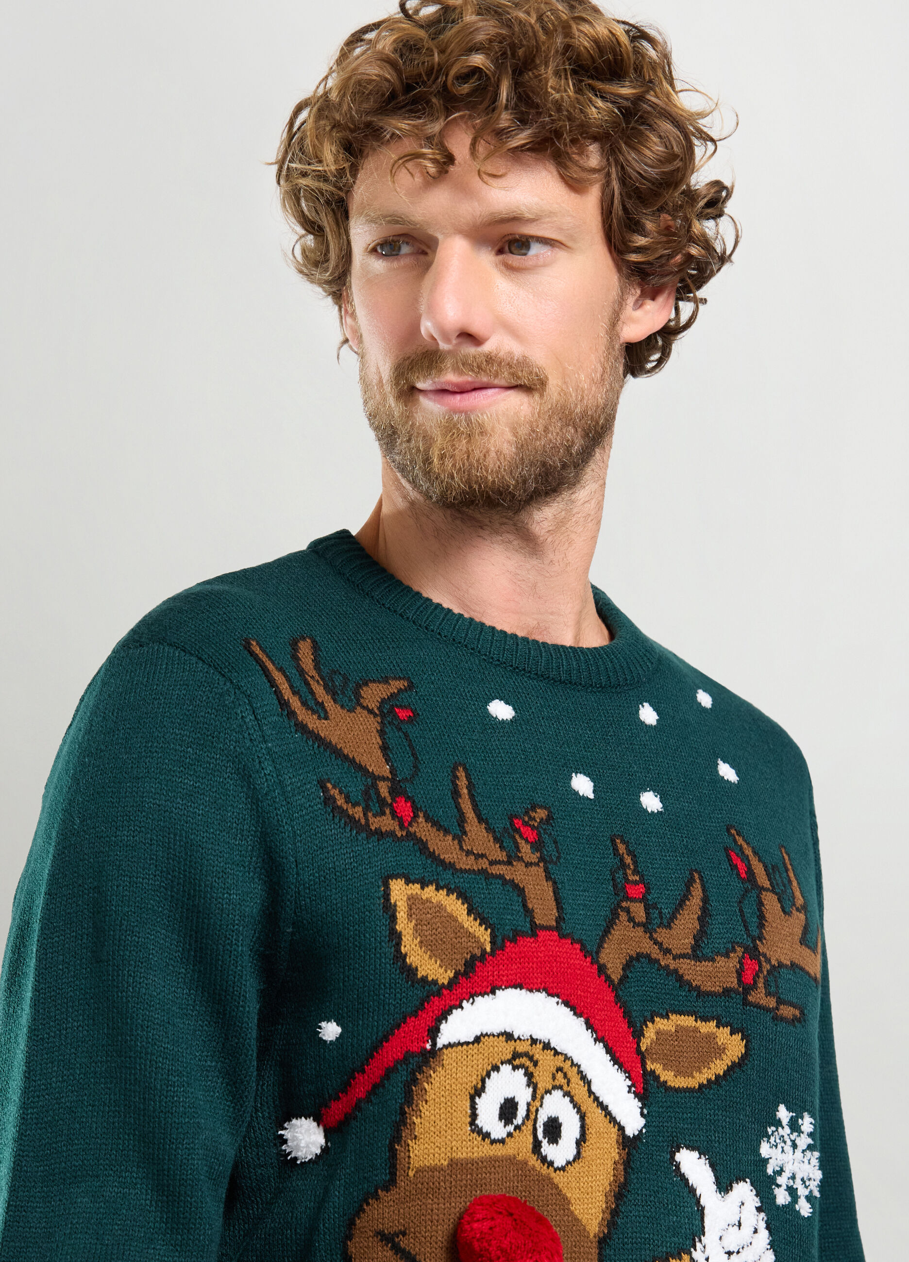 Maglione natalizio girocollo uomo_2