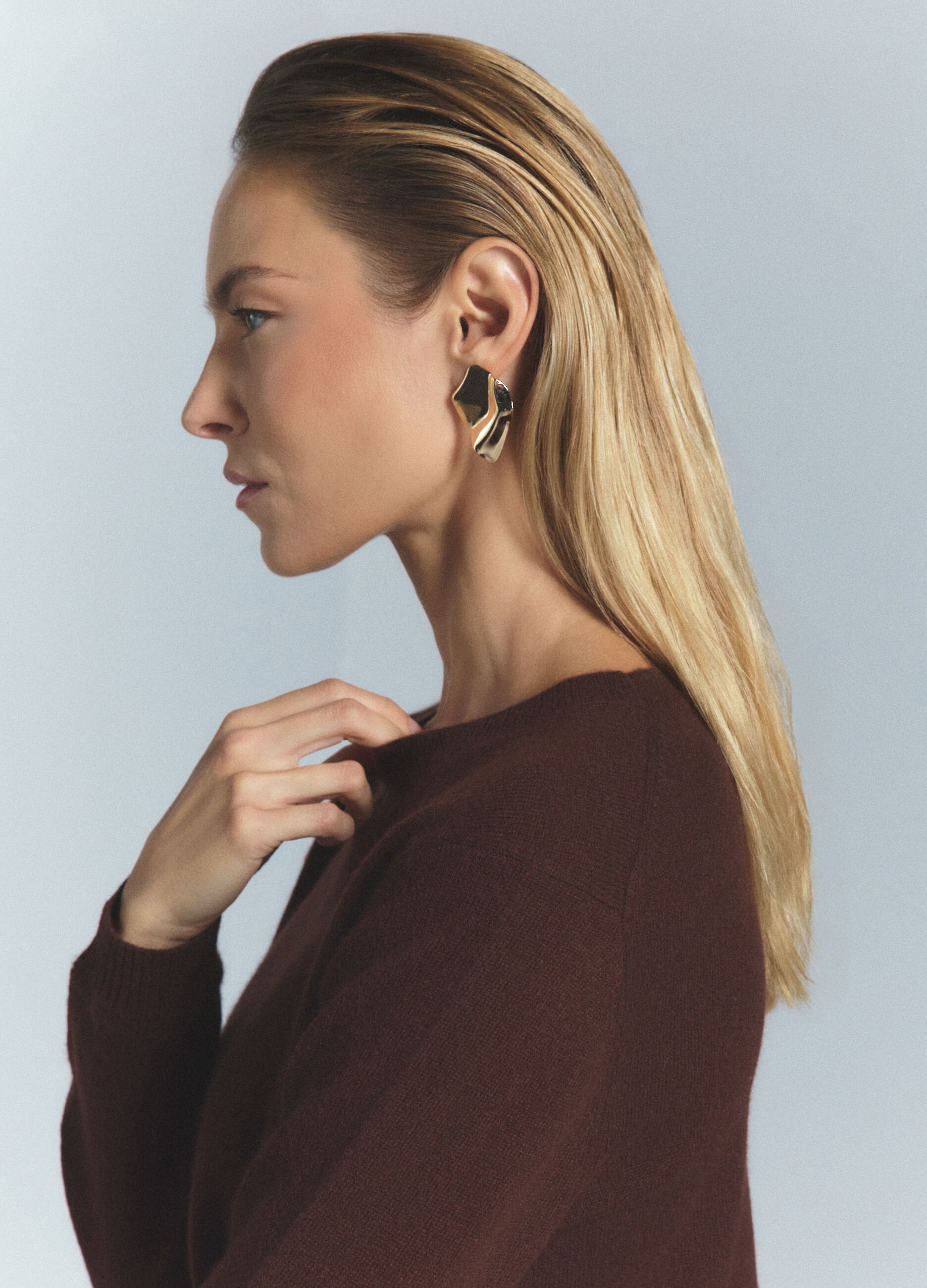 Pullover girocollo in puro cashmere donna_4