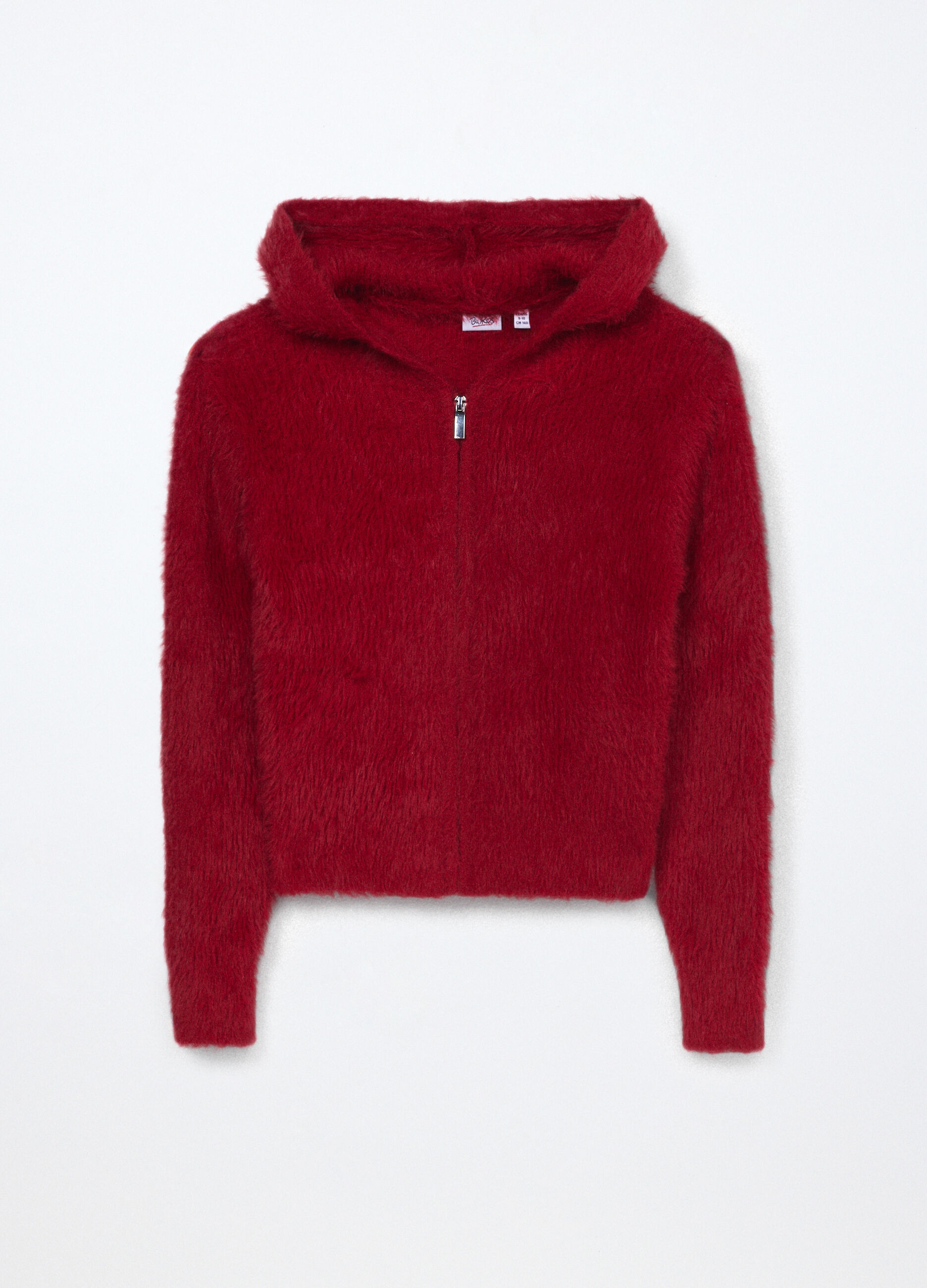 Cardigan con cappuccio ragazza_0