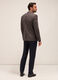 Blazer in cotone stretch a quadri uomo_1