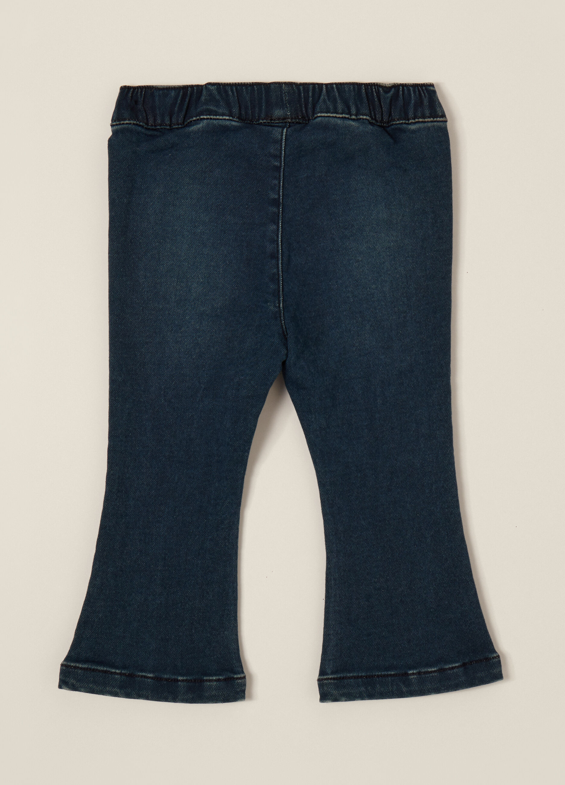 Pantaloni in denim elastizzati per bambina_1