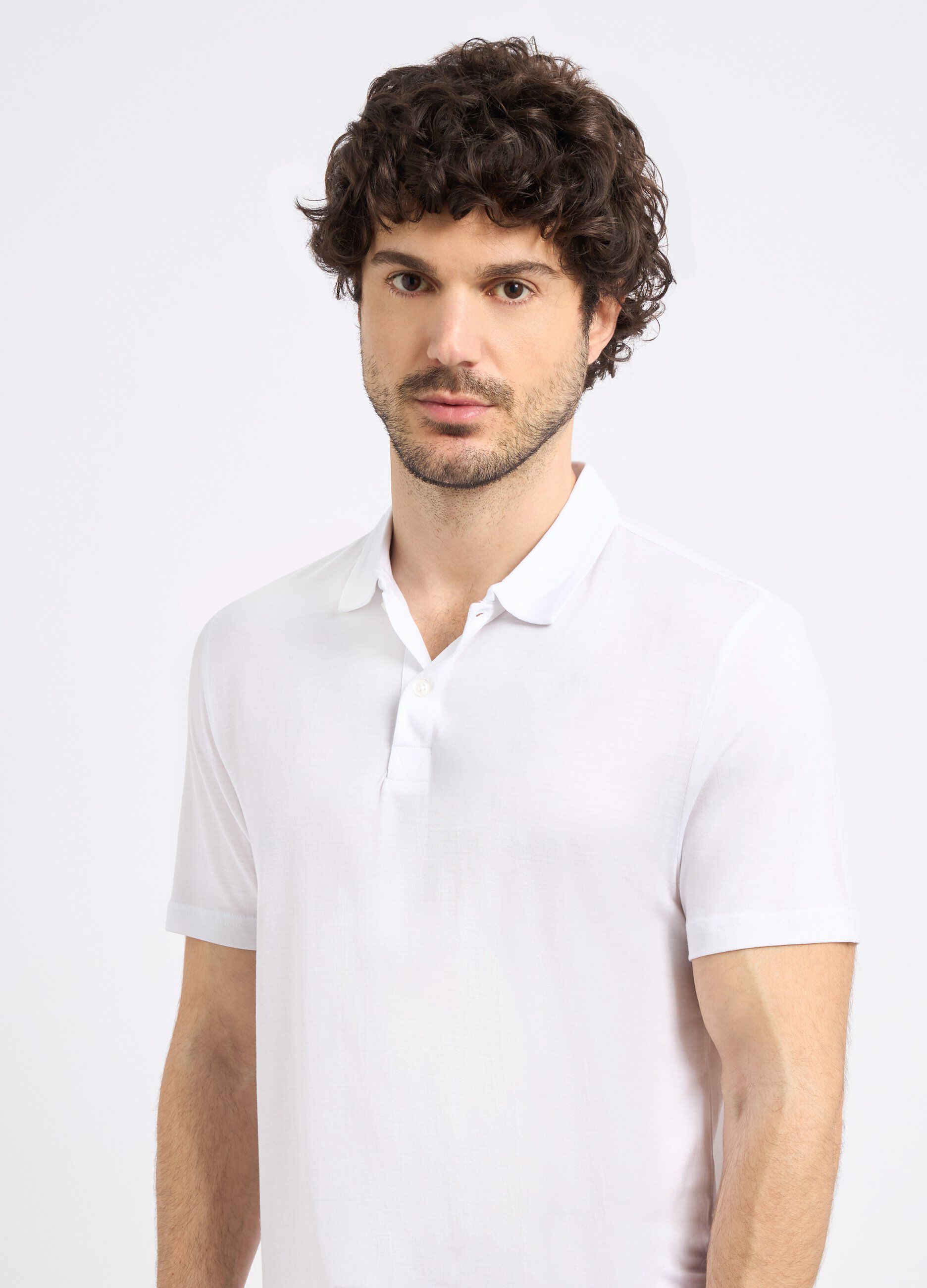 Polo in pura lyocell uomo_2