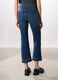 Jeans cropped flare fit in denim stretch donna_1