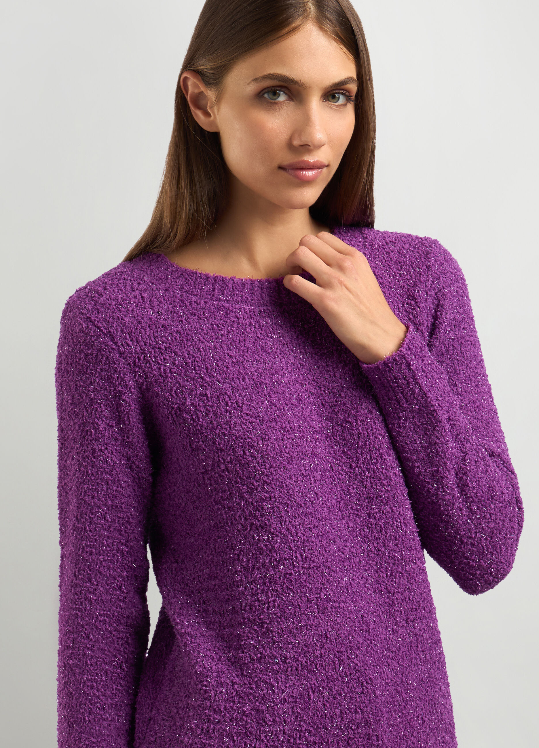 Pullover bouclé donna_2