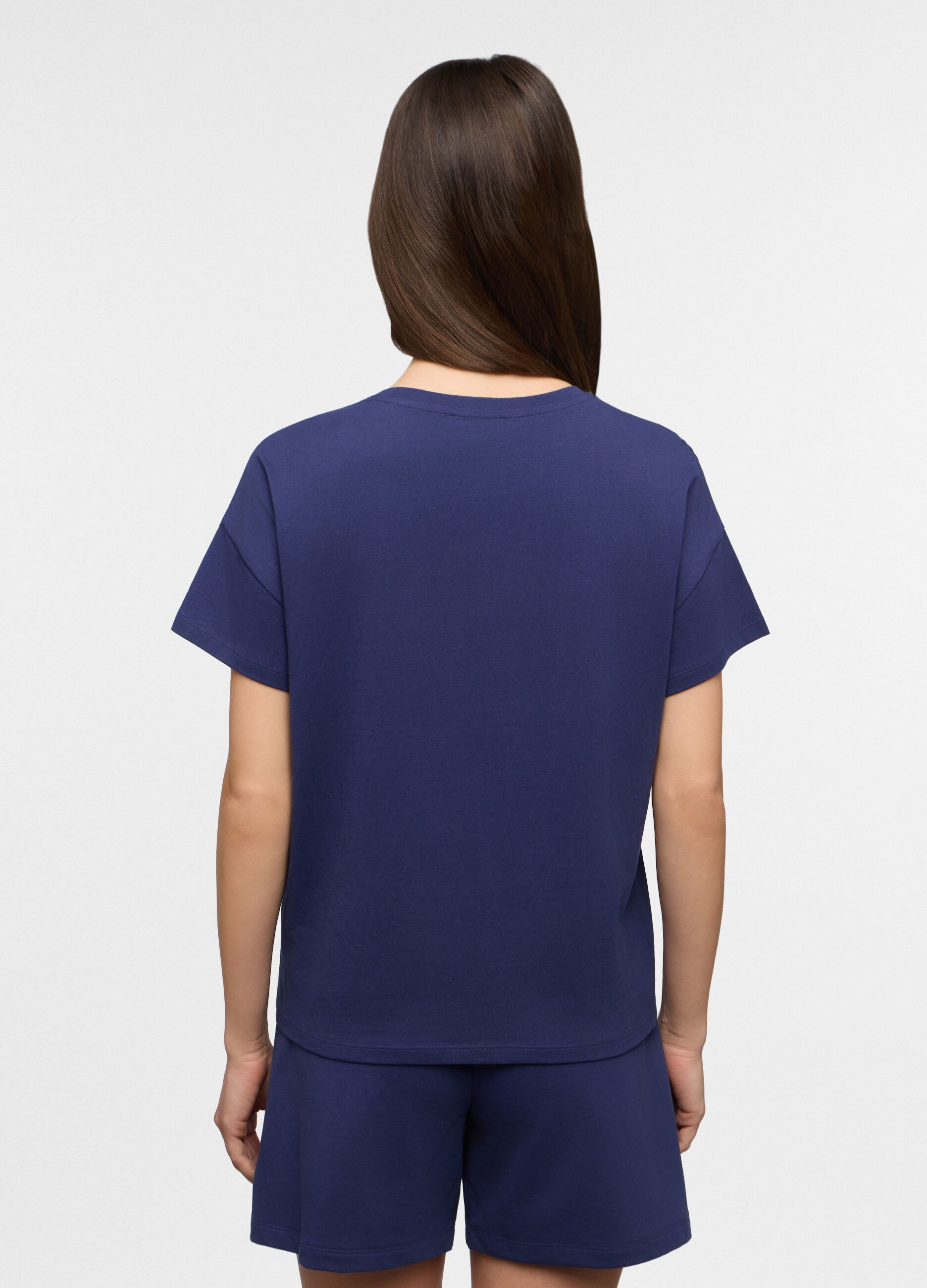 T-shirt girocollo donna_1