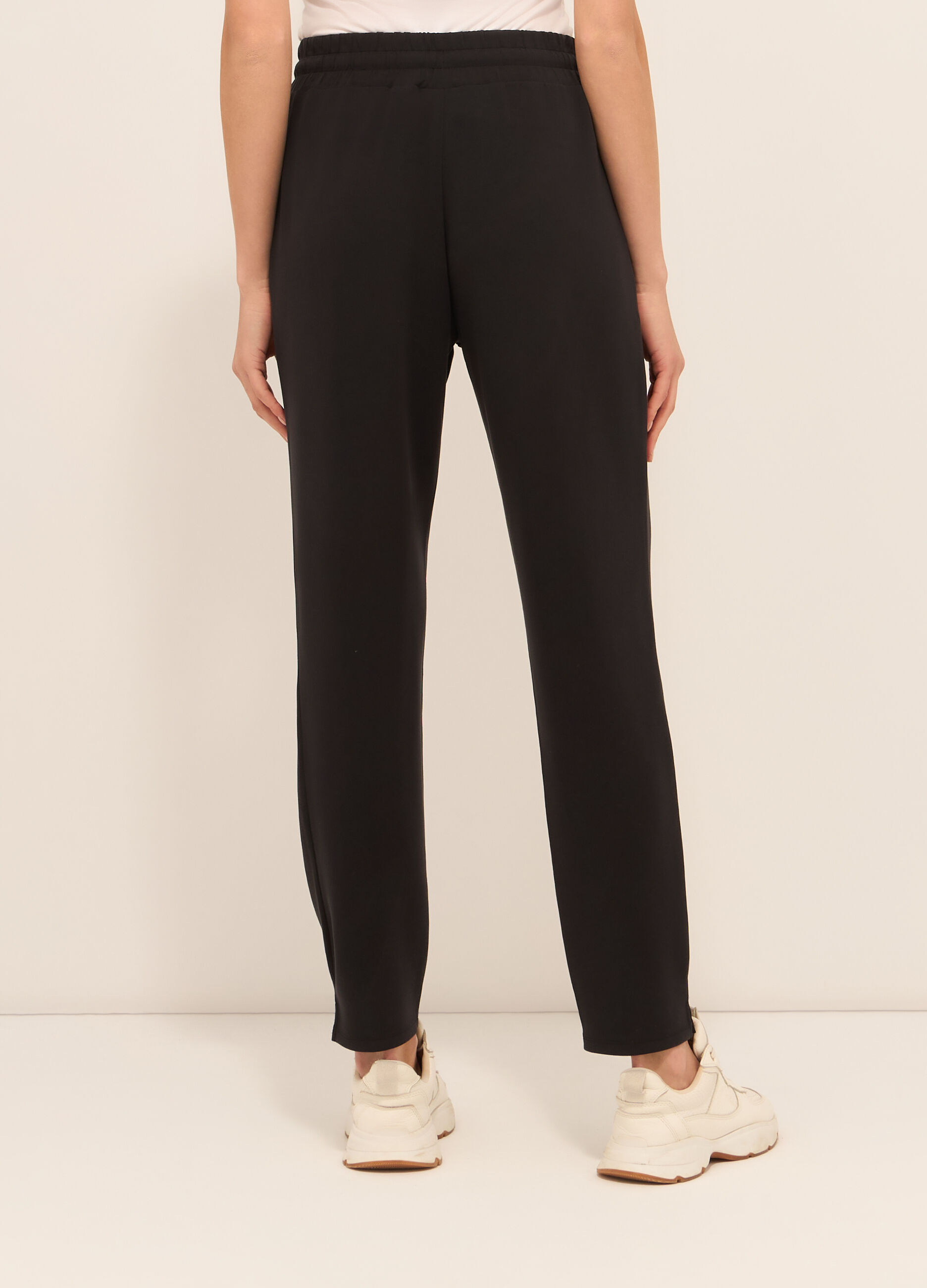 Jogger in jersey di misto modal donna_1