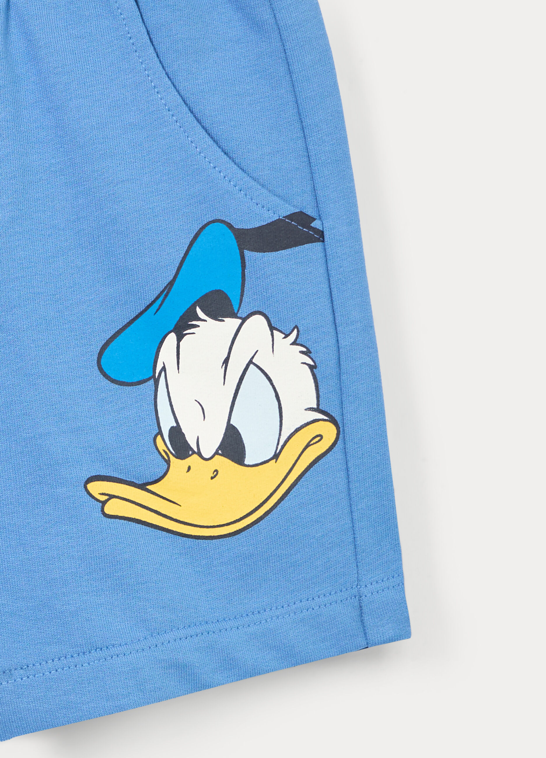 Shorts Disney in french terry di puro cotone bimbo_2