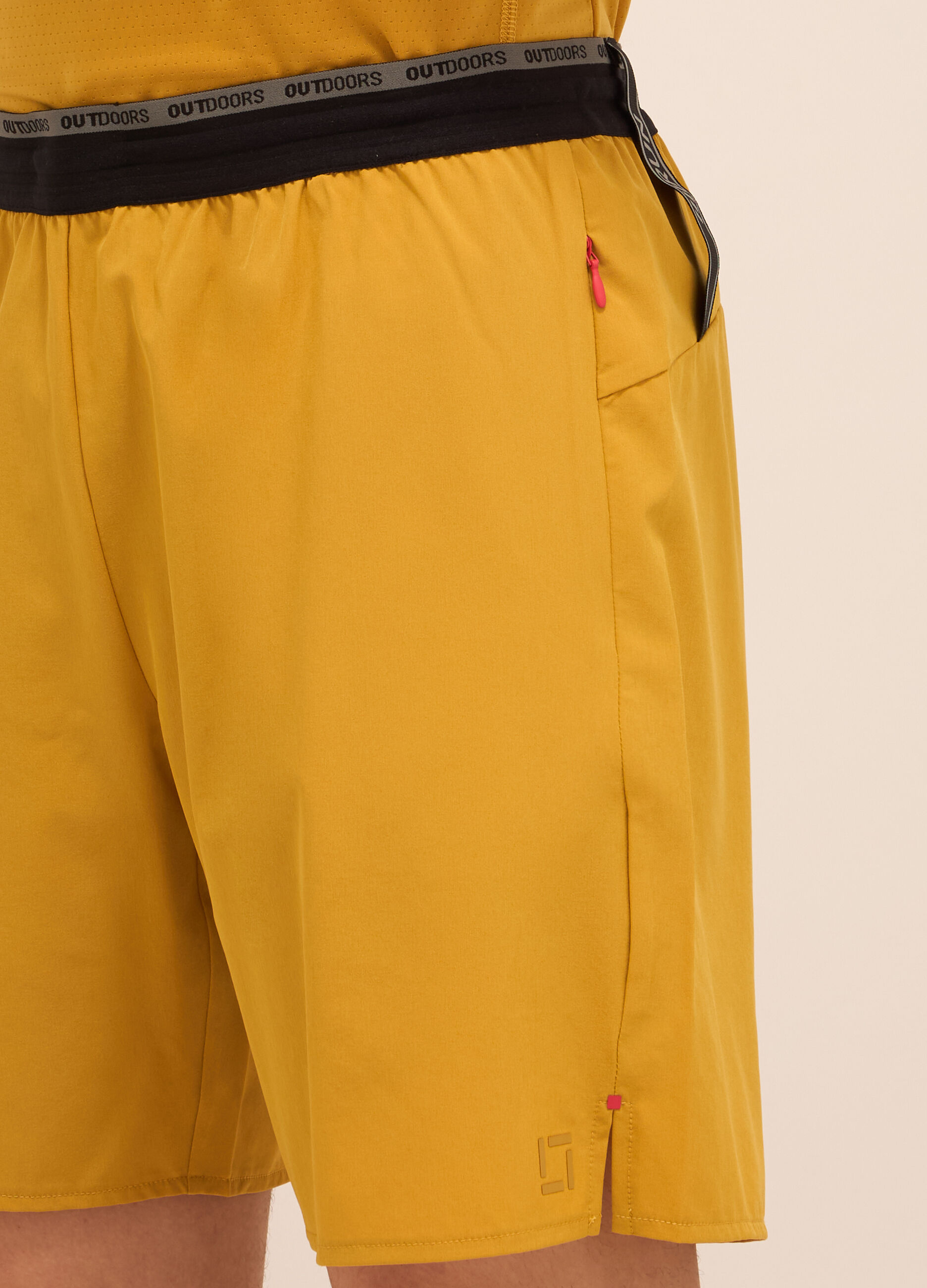 Shorts sportivi in tessuto tecnico uomo _2