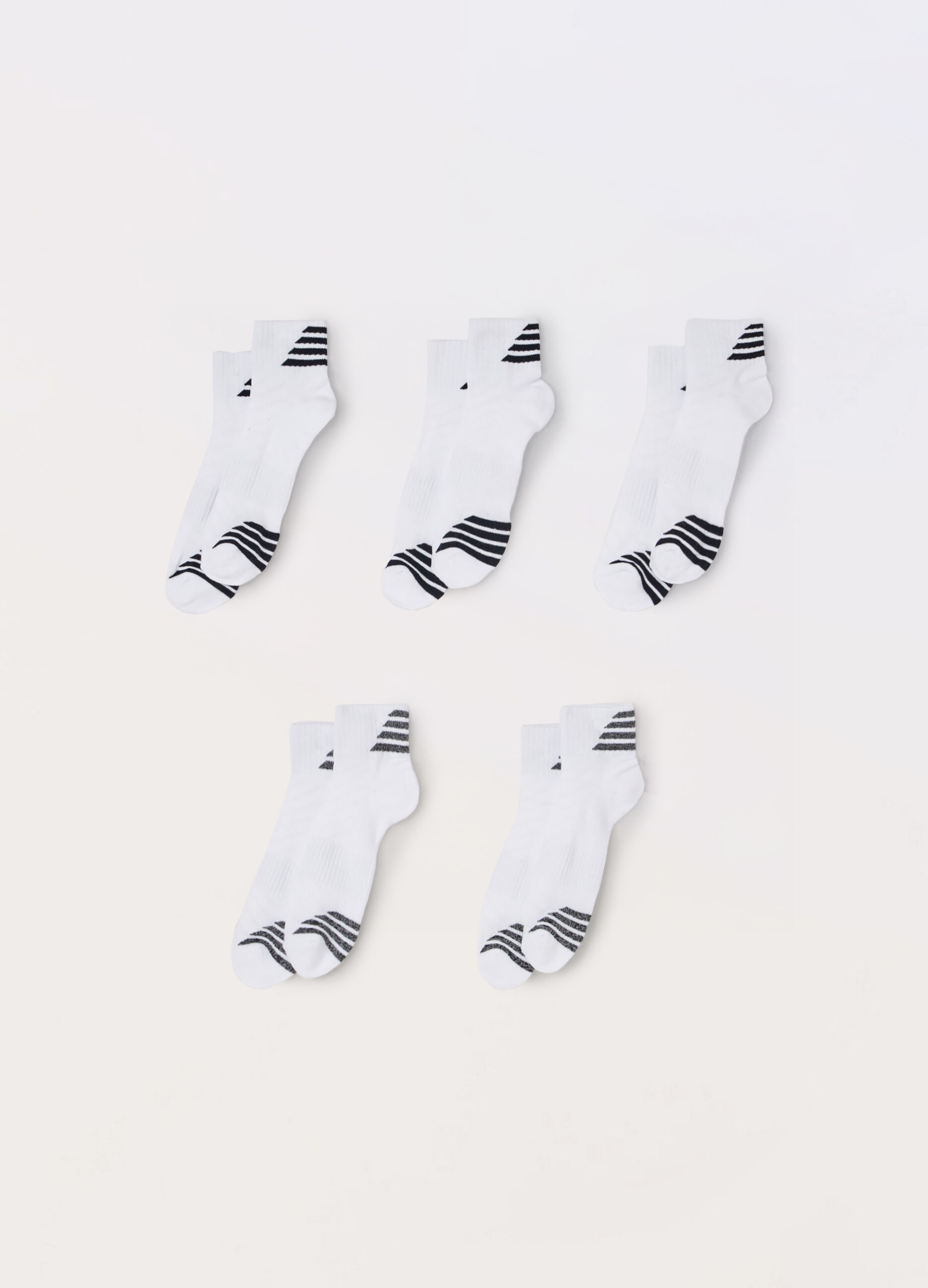 5 pack calzini sportivi in cotone stretch uomo_0