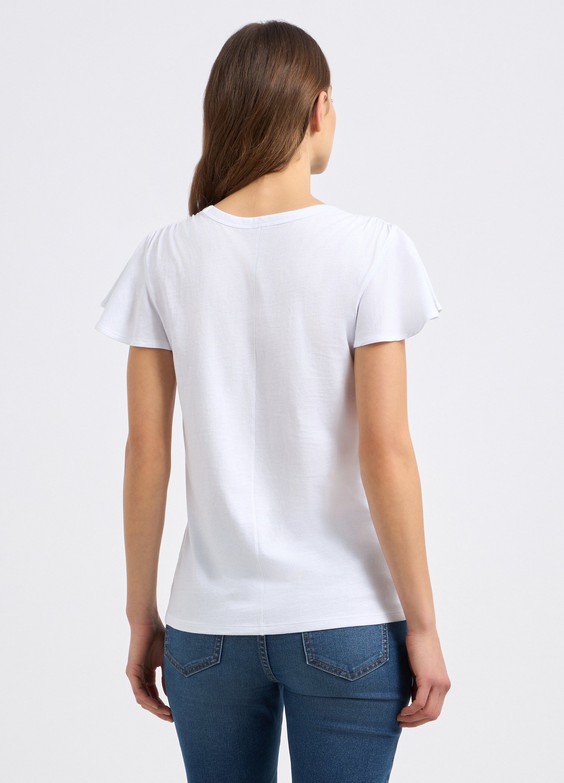 T-shirt in puro cotone donna_1