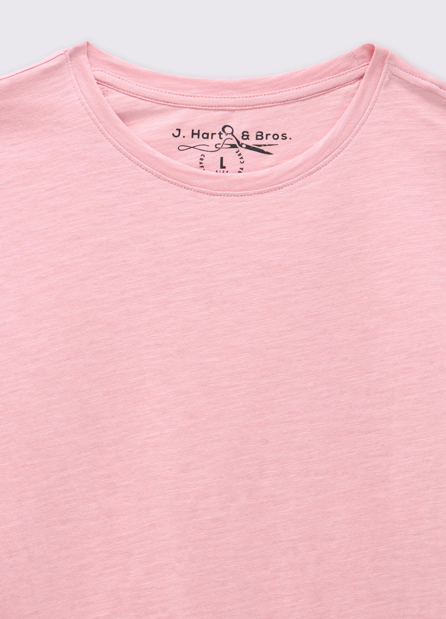 T-shirt girocollo in puro cotone uomo_1