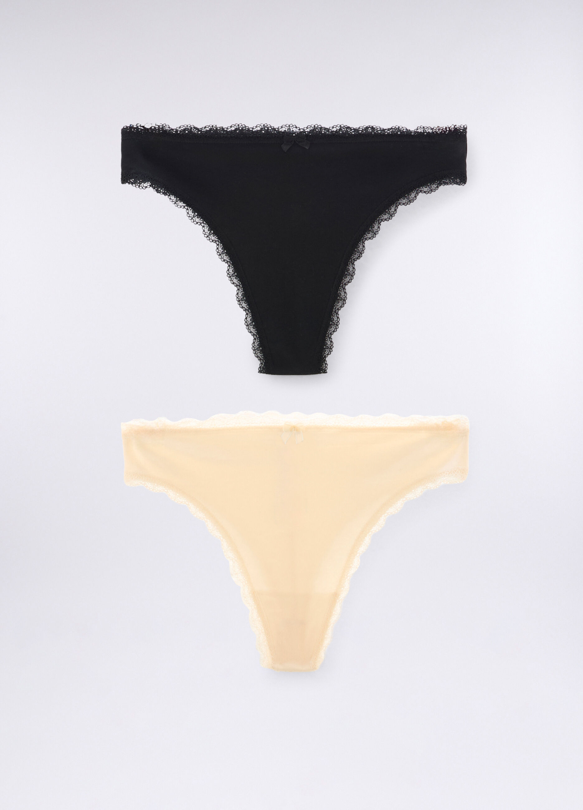 Pack 2 slip brasiliana in jersey stretch donna_0