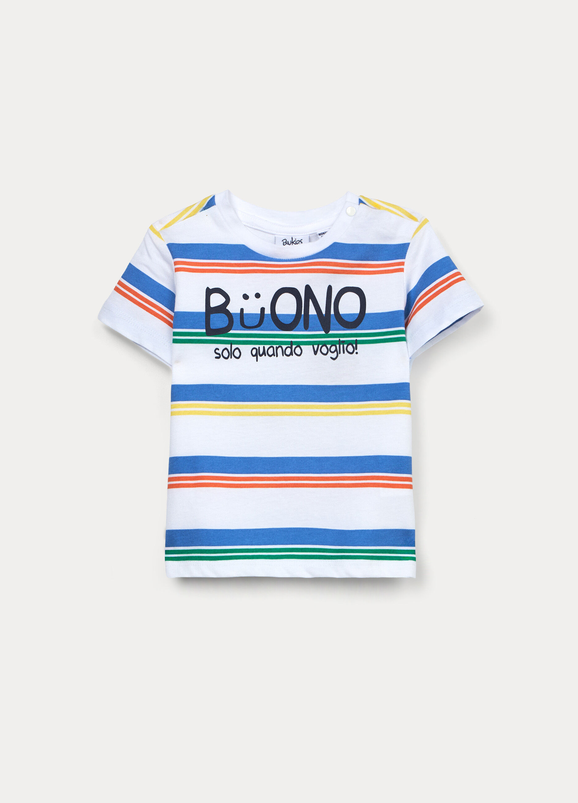 T-shirt in jersey di puro cotone bimbo_0