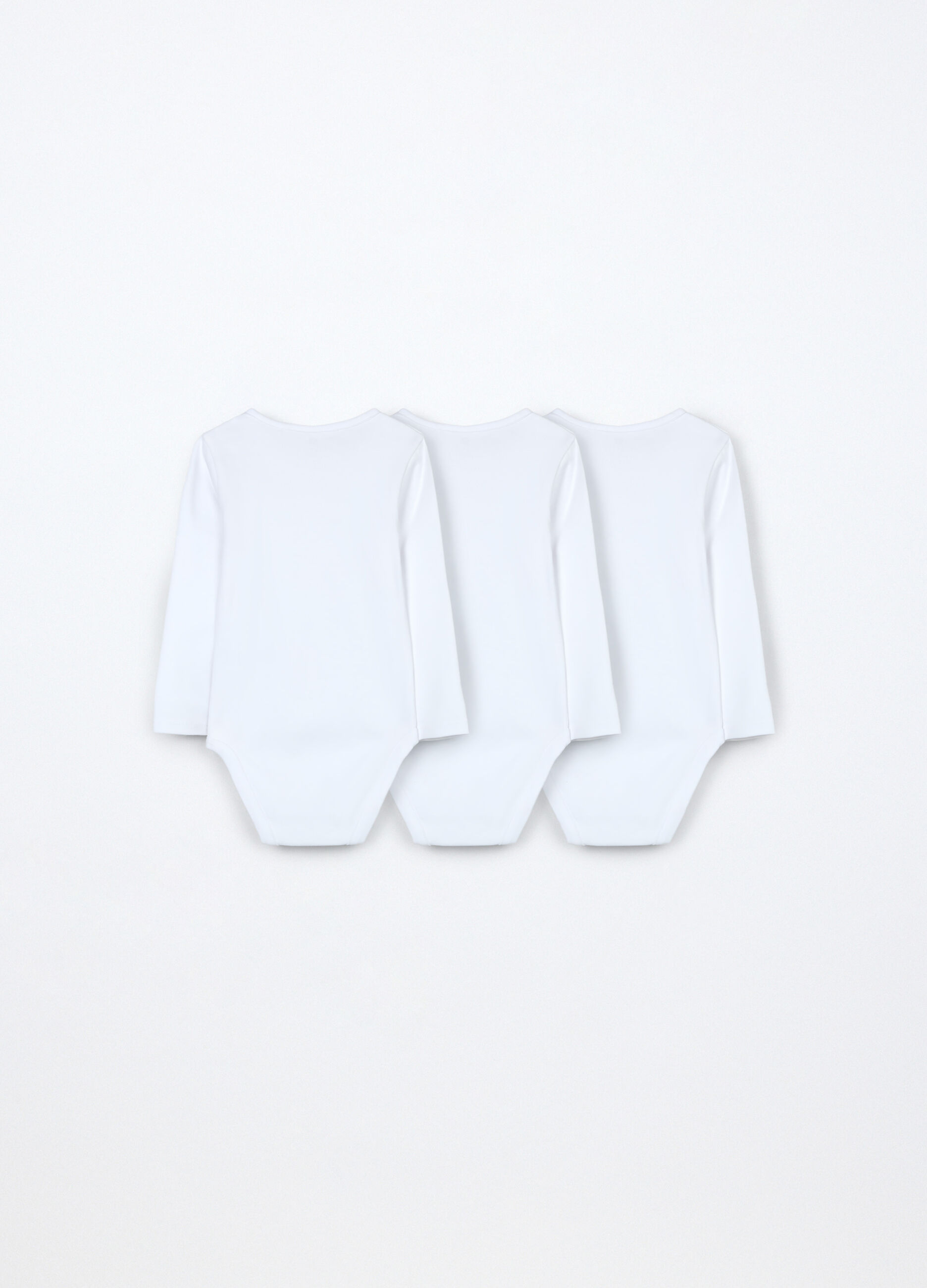 Pack 3 body in interlock di puro cotone neonato_1