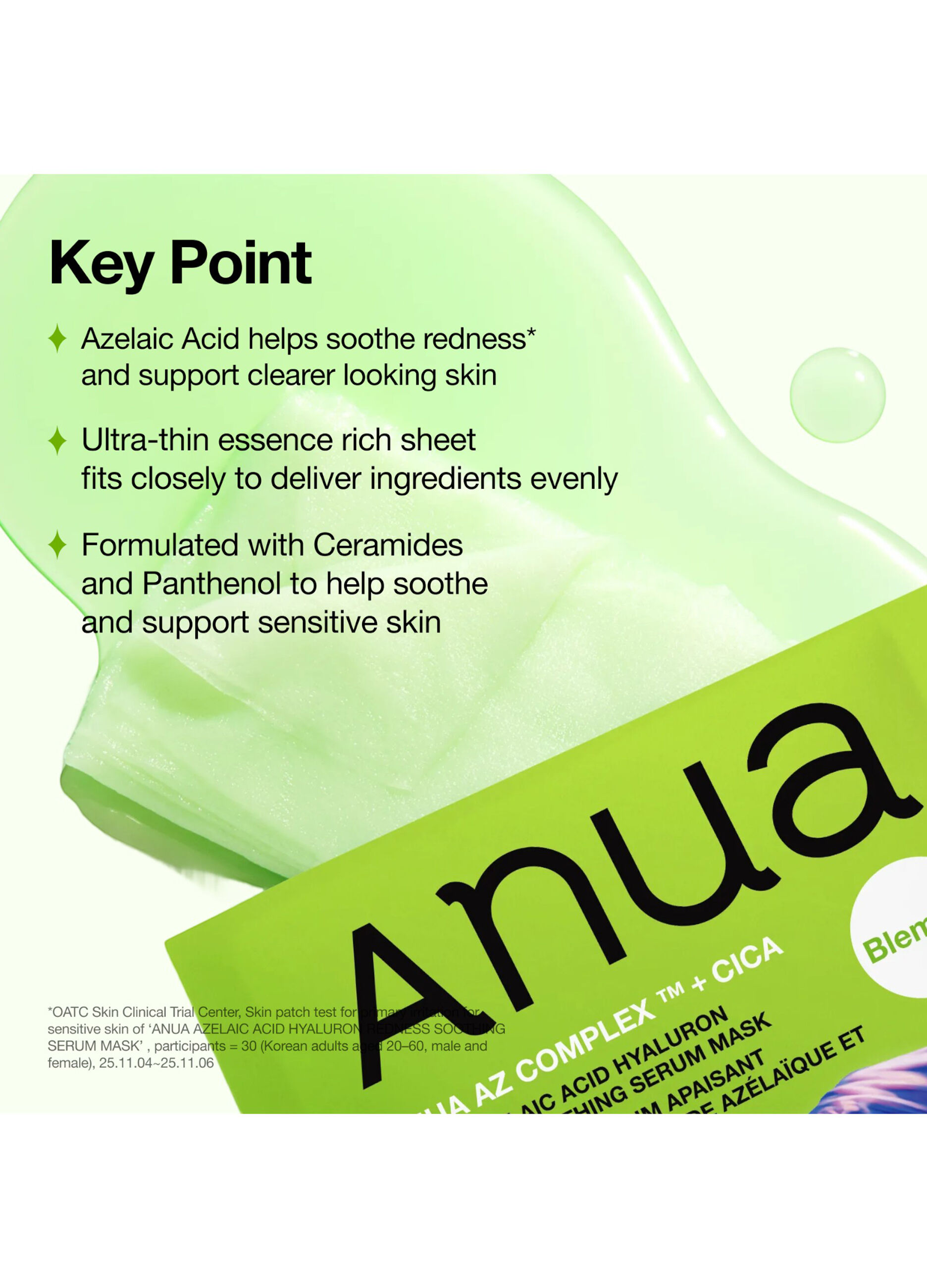 Azelaic Acid Hyaluron Redness Soothing Serum Mask 23Ml - Anua KPop Demon Hunters_4