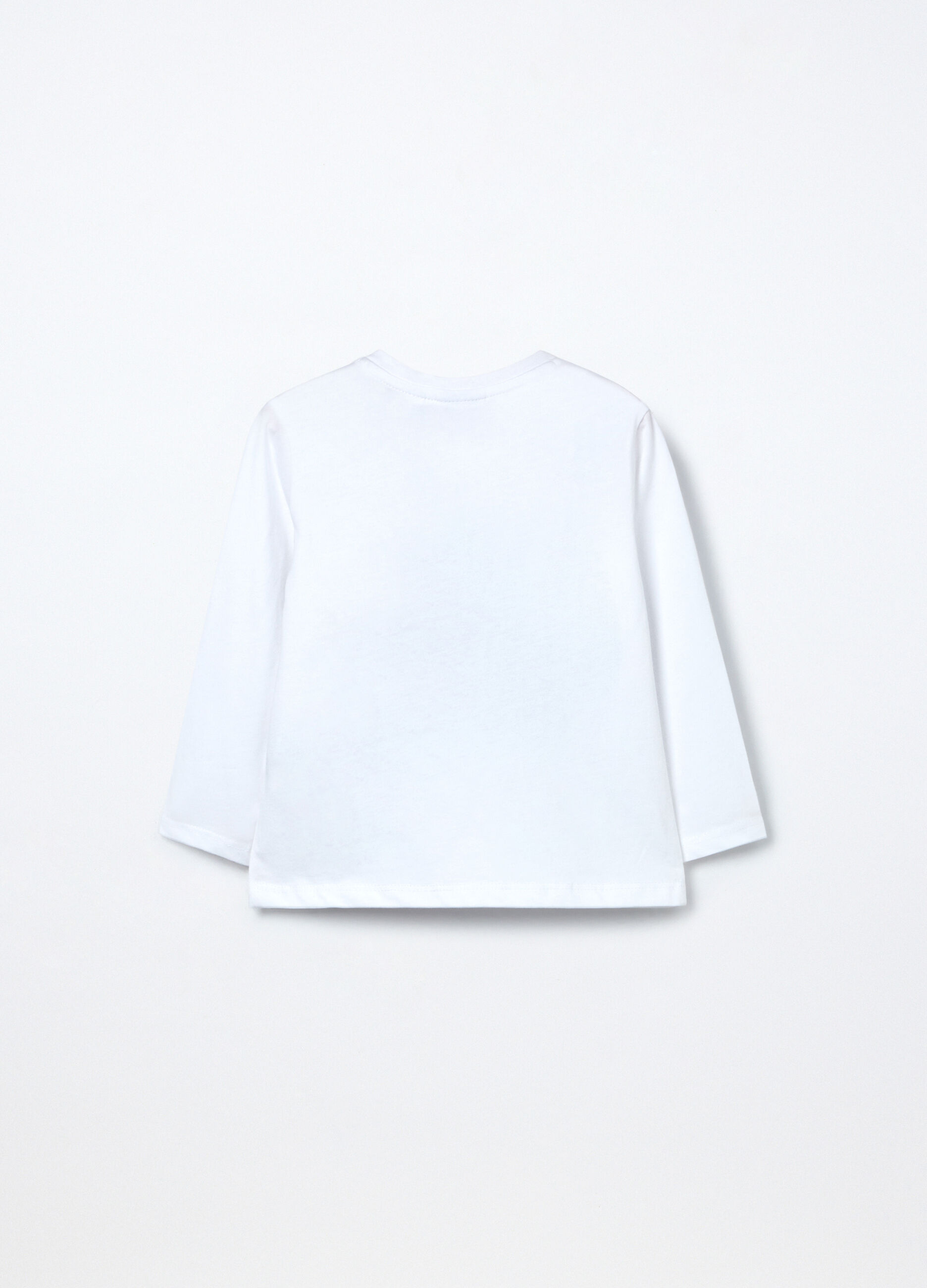 T-shirt in jersey di puro cotone neonato_1