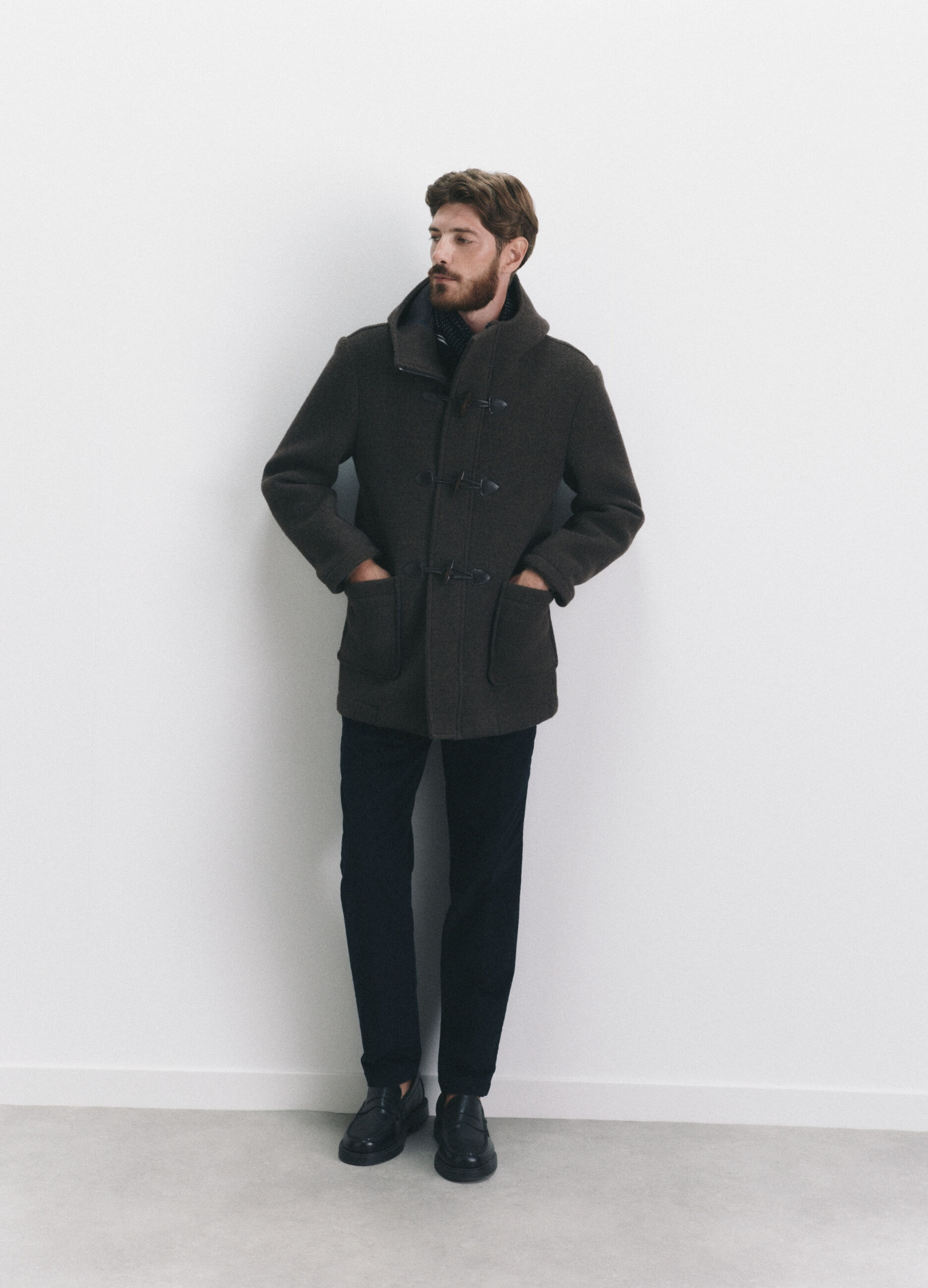 Cappotto Montgomery in panno uomo_0