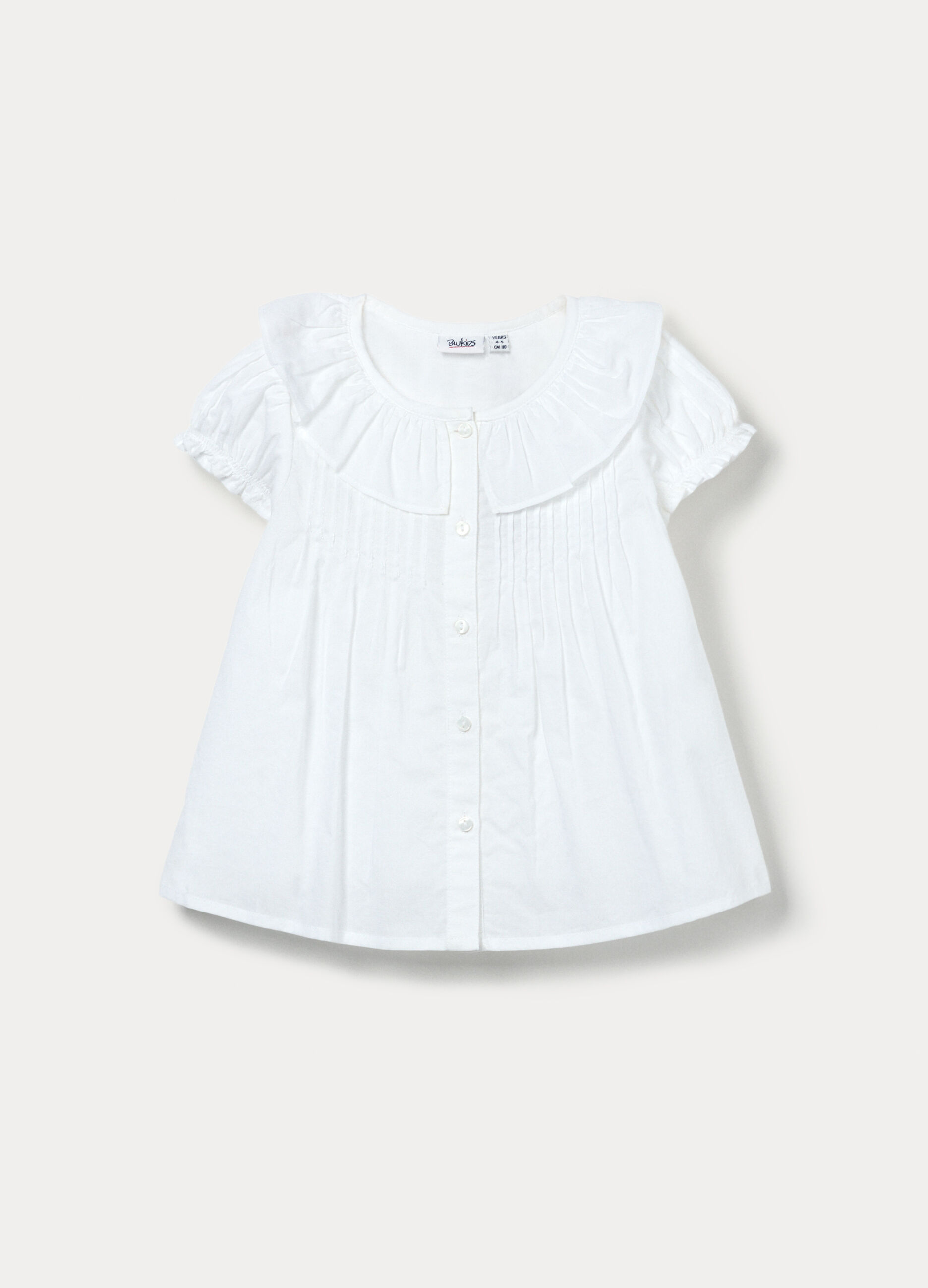 Camicia in puro cotone bambina_0
