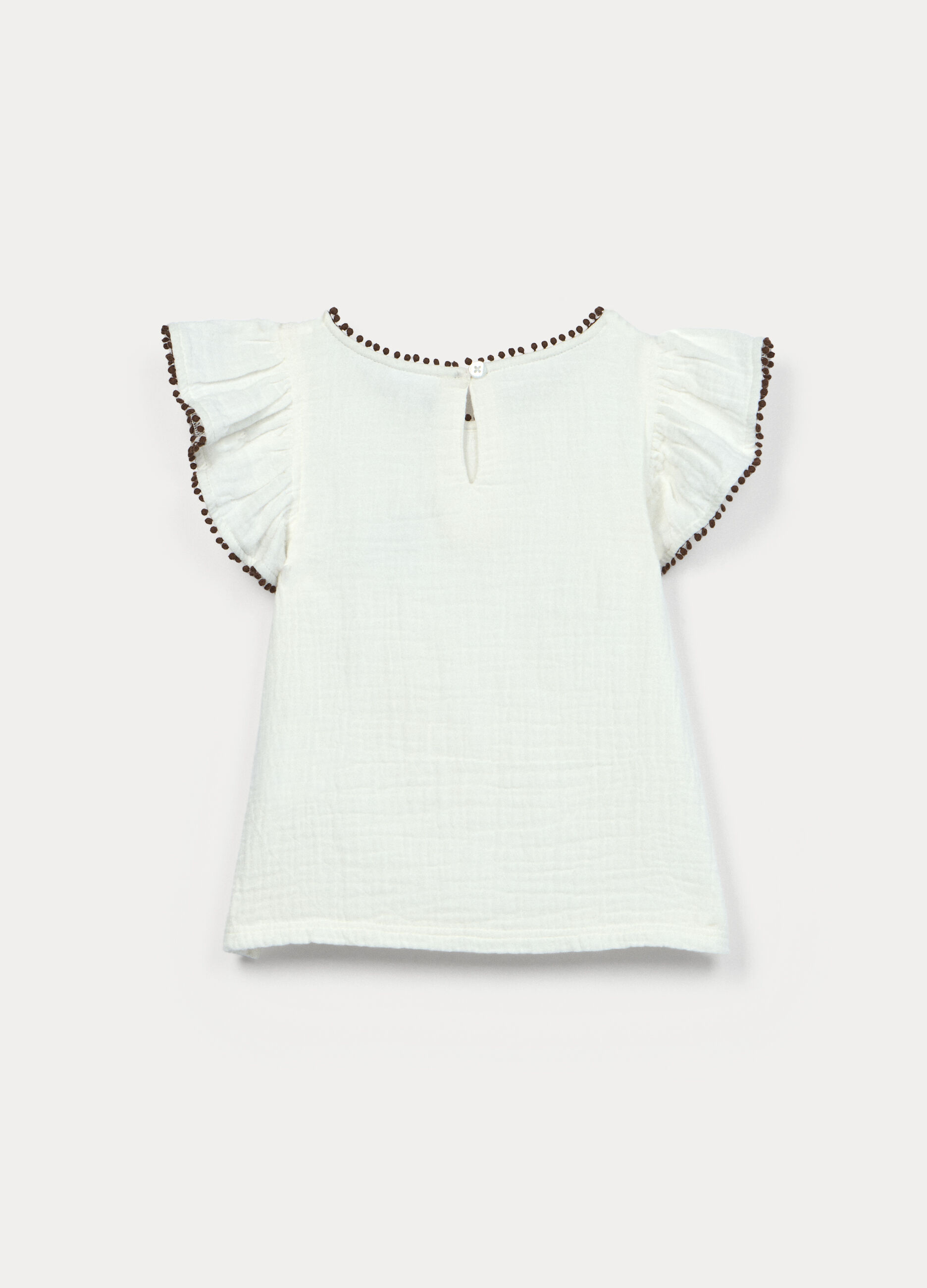 Blusa in puro cotone bambina_1