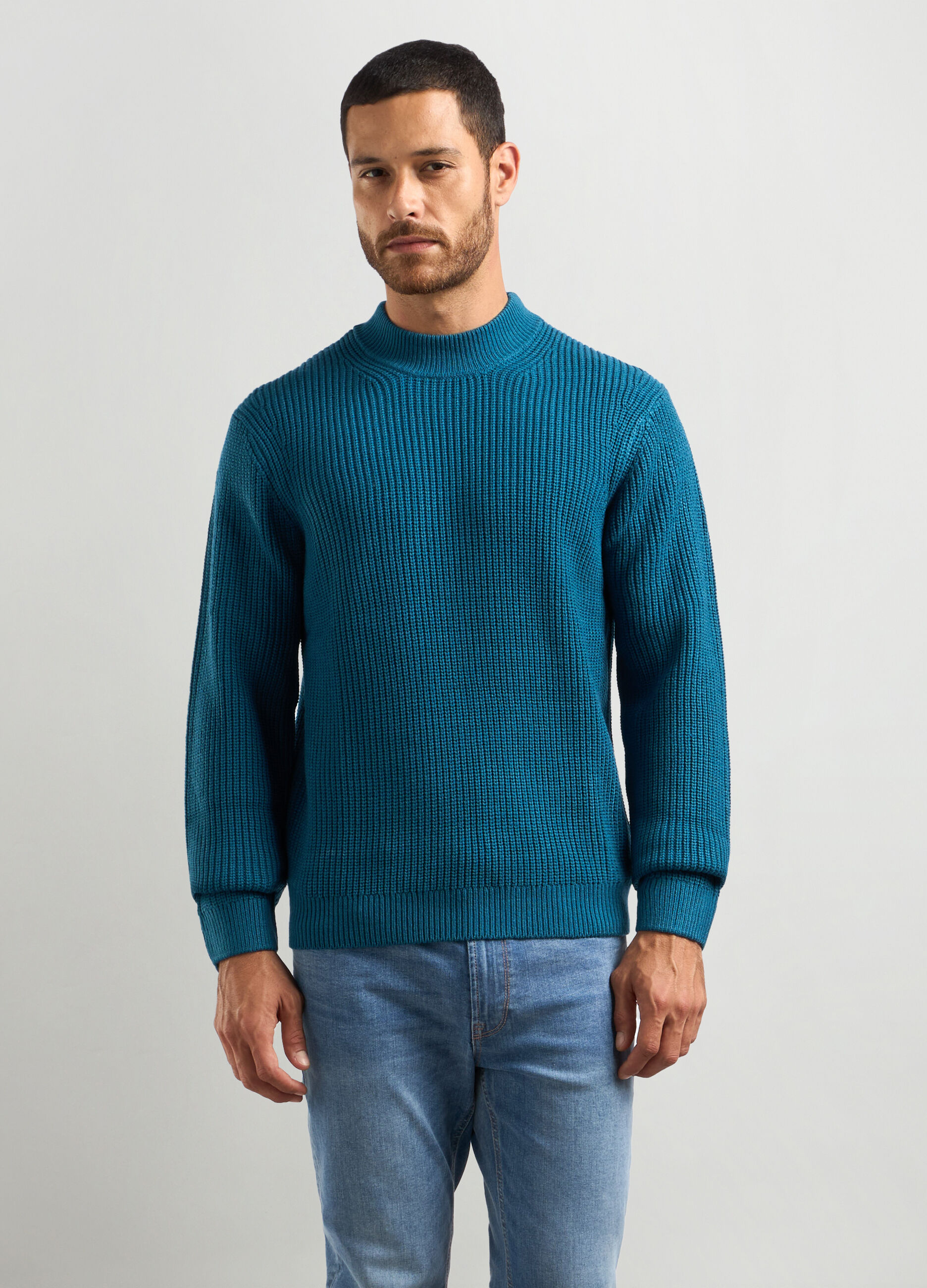 Maglione lupetto costa inglese uomo_0