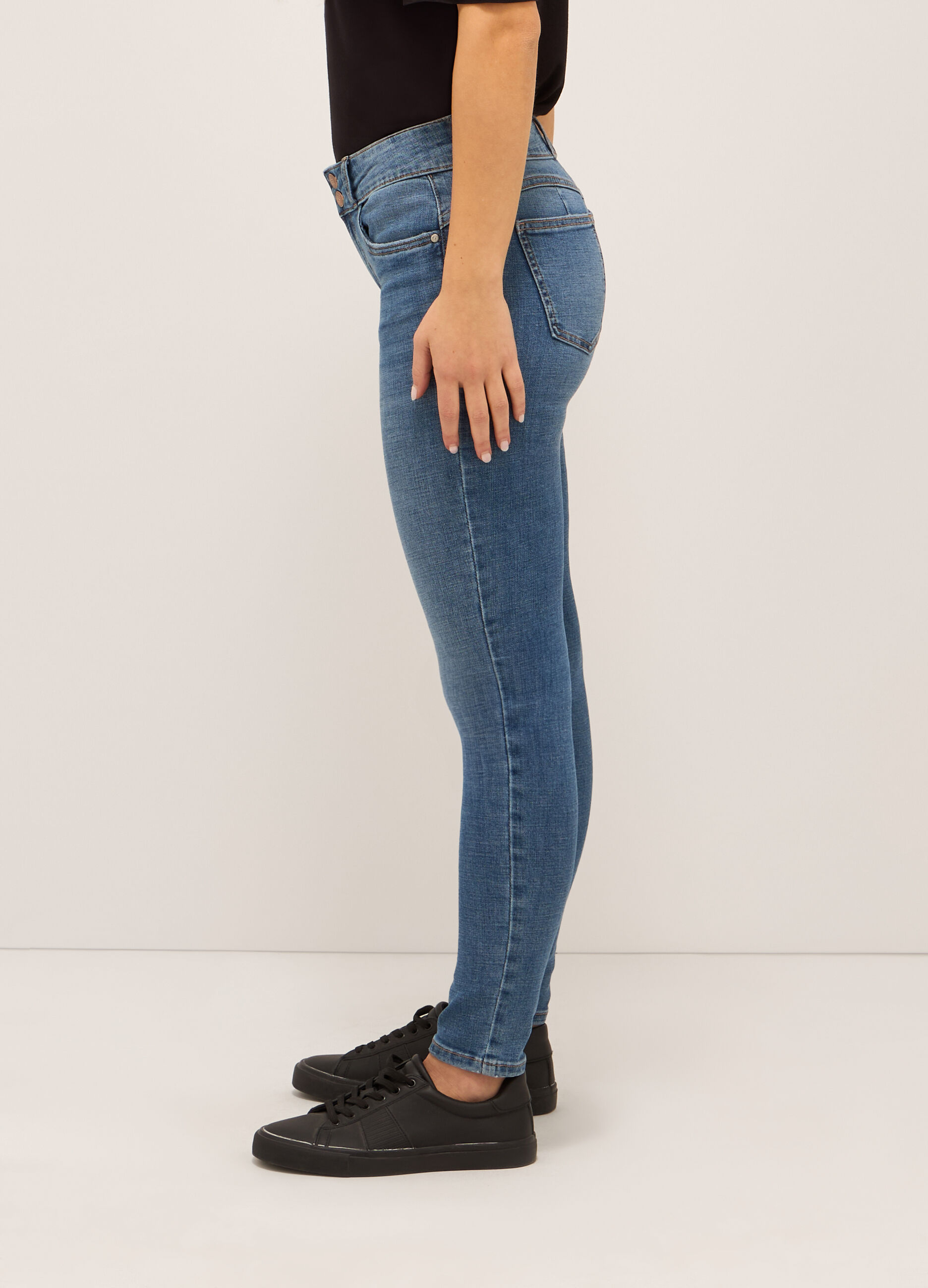 Treggings stretch denim donna_2