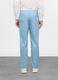 Pantalone chino relaxed fit in lino e cotone uomo_1