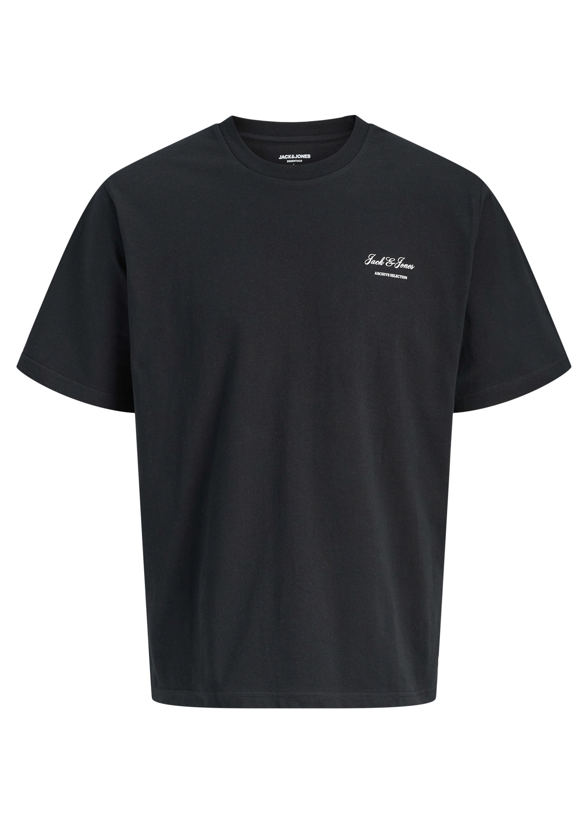 T-shirt loose fit con scritta uomo_4