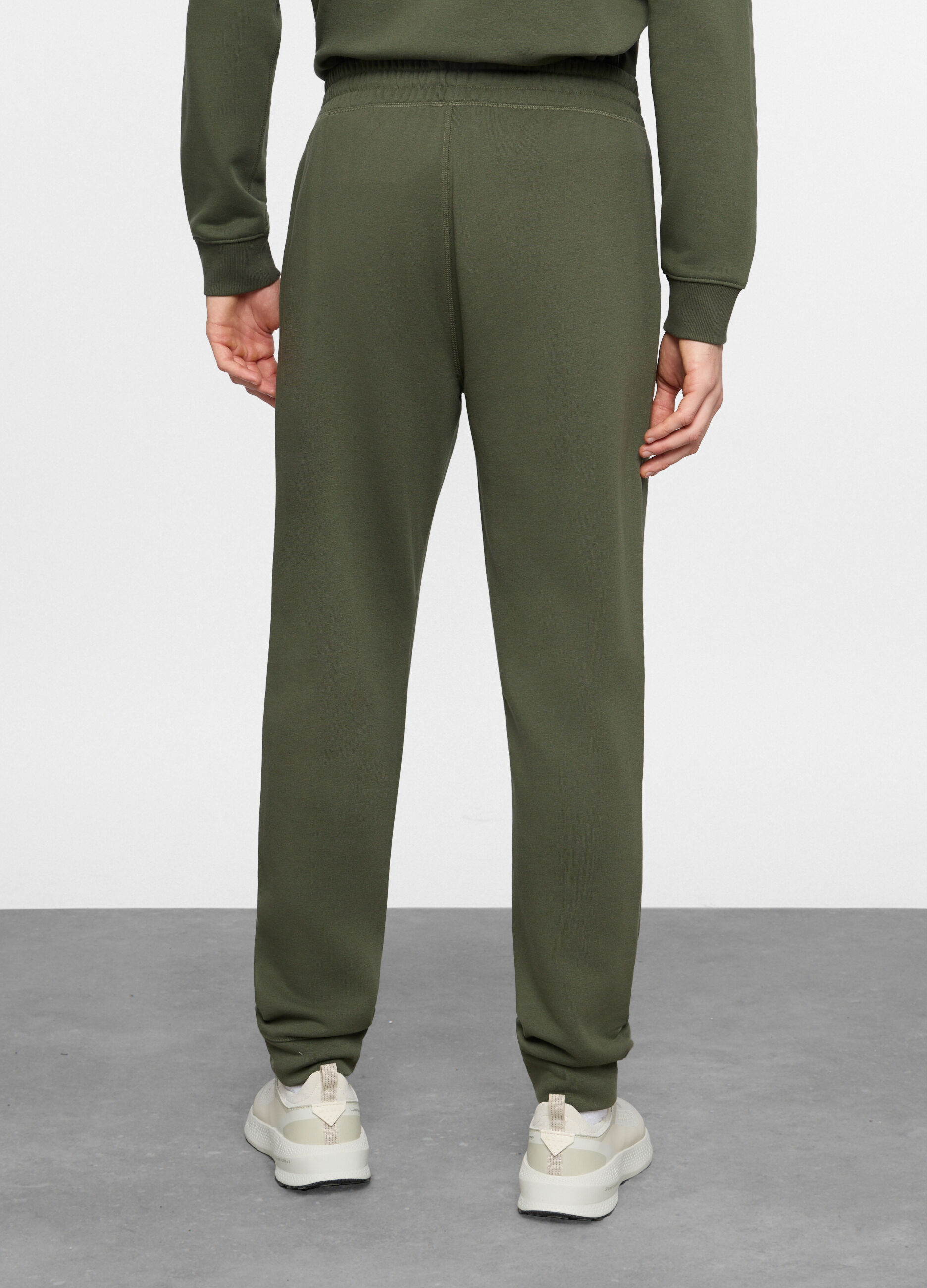 Jogger in misto cotone uomo_1