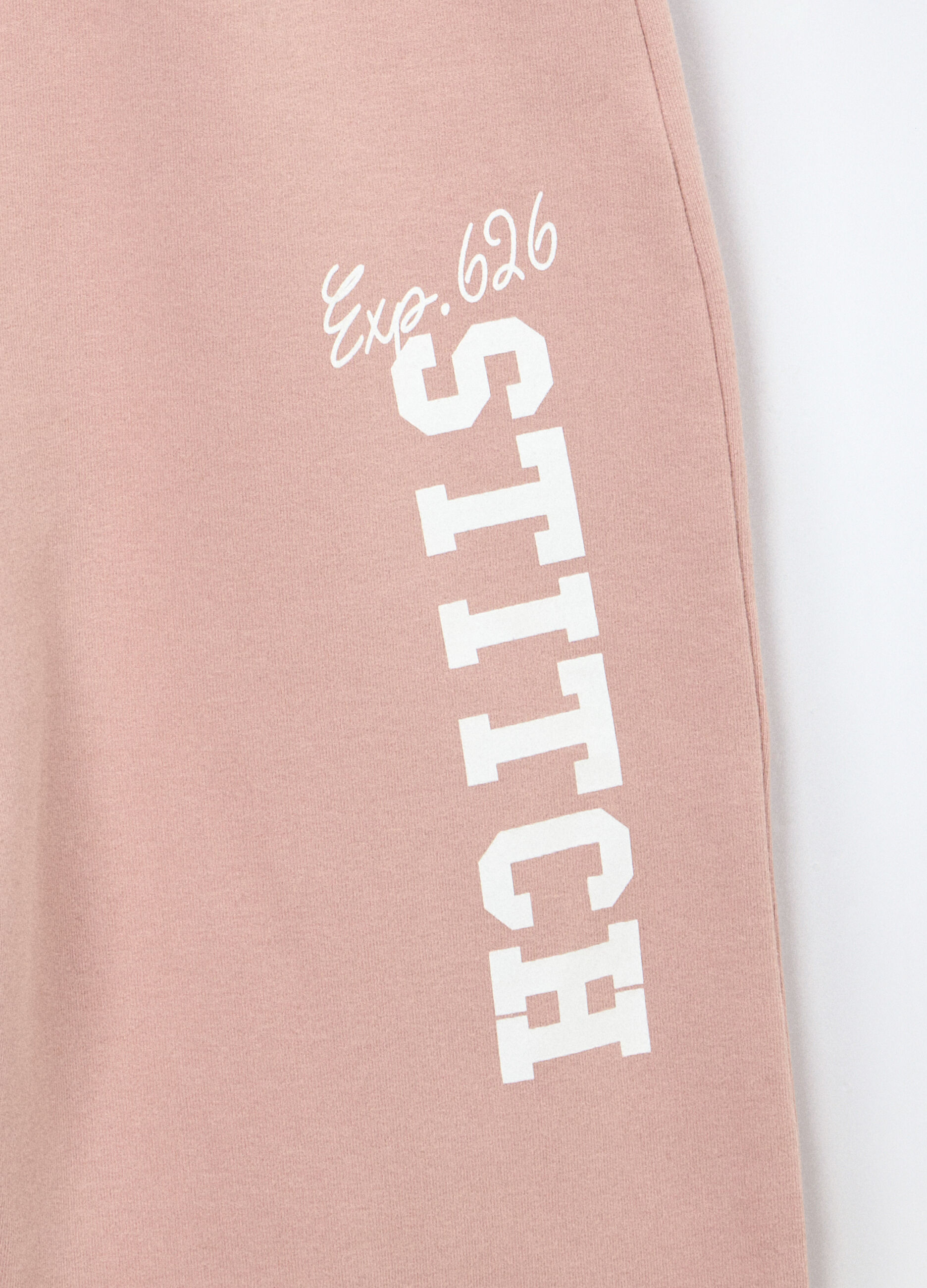 Jogging set in felpa di cotone stretch bambina_3