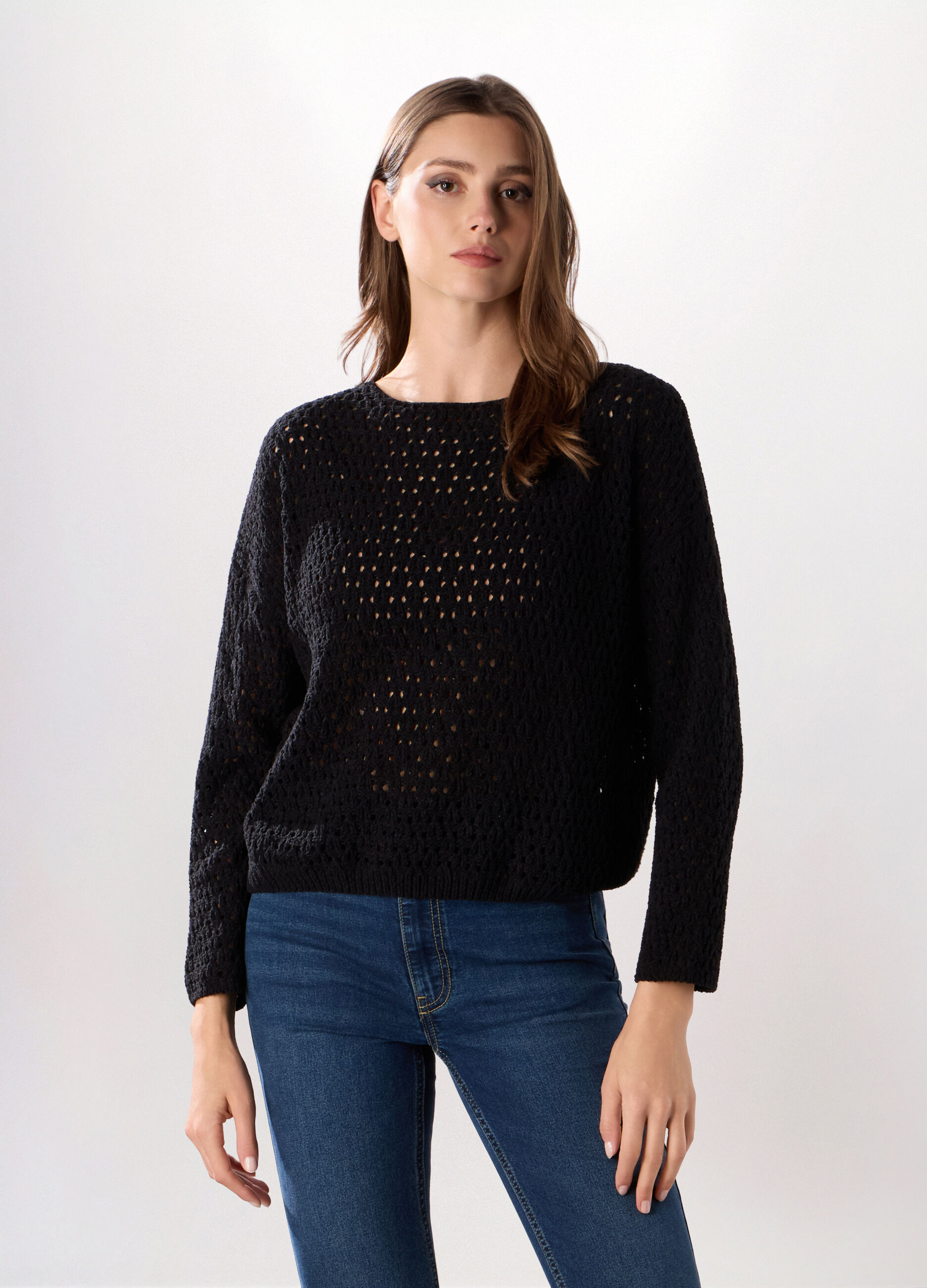 Tricot in ciniglia donna_0
