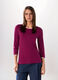 T-shirt in jersey di cotone stretch donna_0