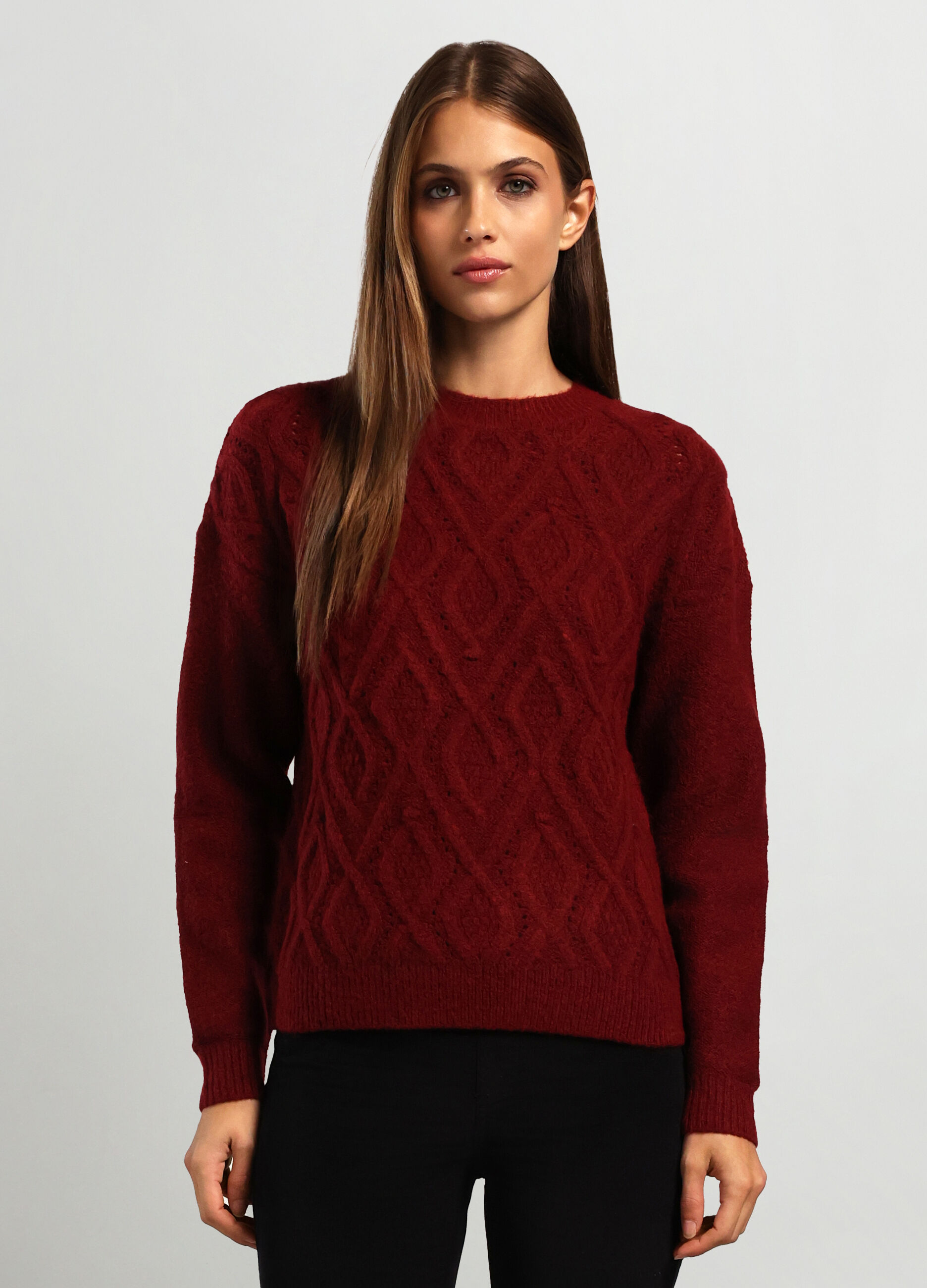 Tricot girocollo donna_0