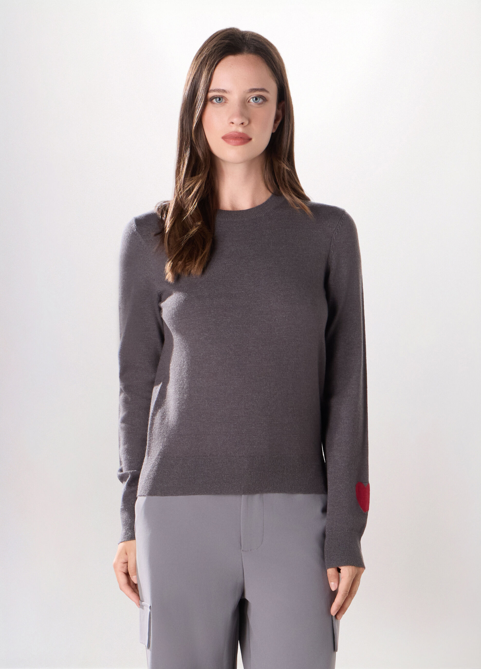 Pullover misto viscosa donna_0