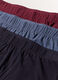 3 pack boxer in jersey di cotone tinta unita uomo_2