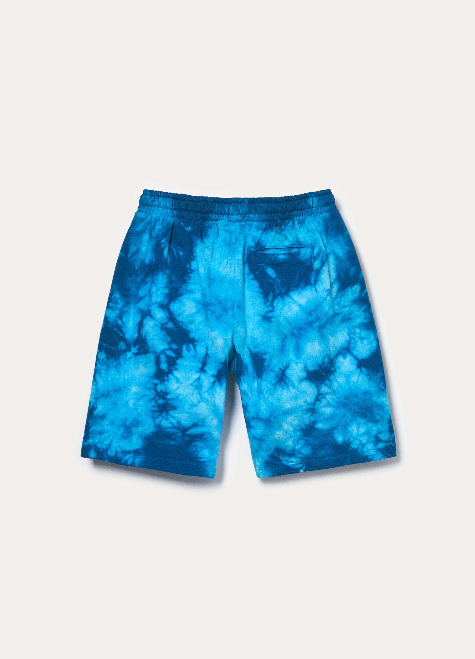 Shorts in french terry di puro cotone ragazzo_1
