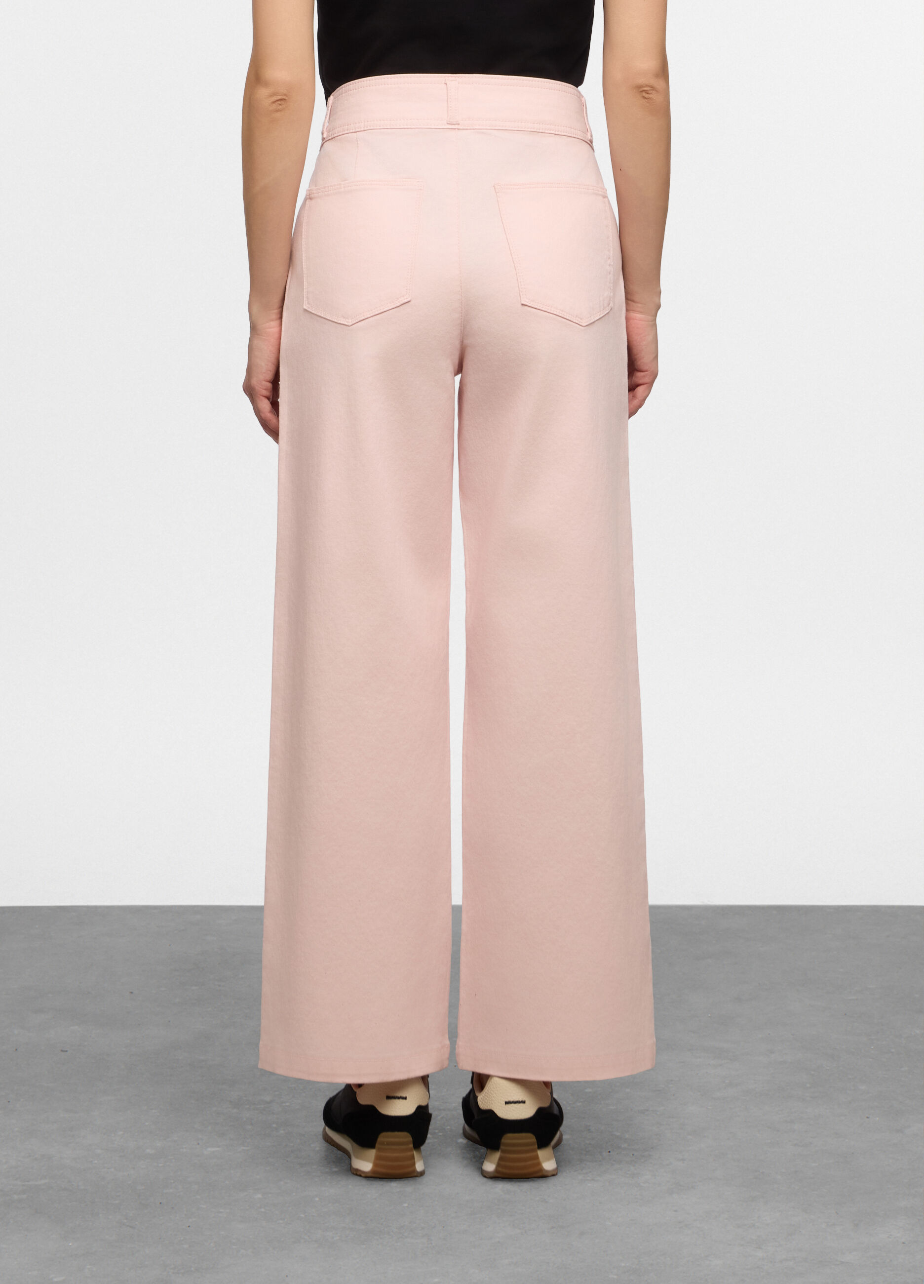 5 Tasche fit Culotte in cotone trattato donna_2