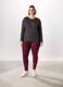 Leggings in jersey di cotone stretch donna curvy_0