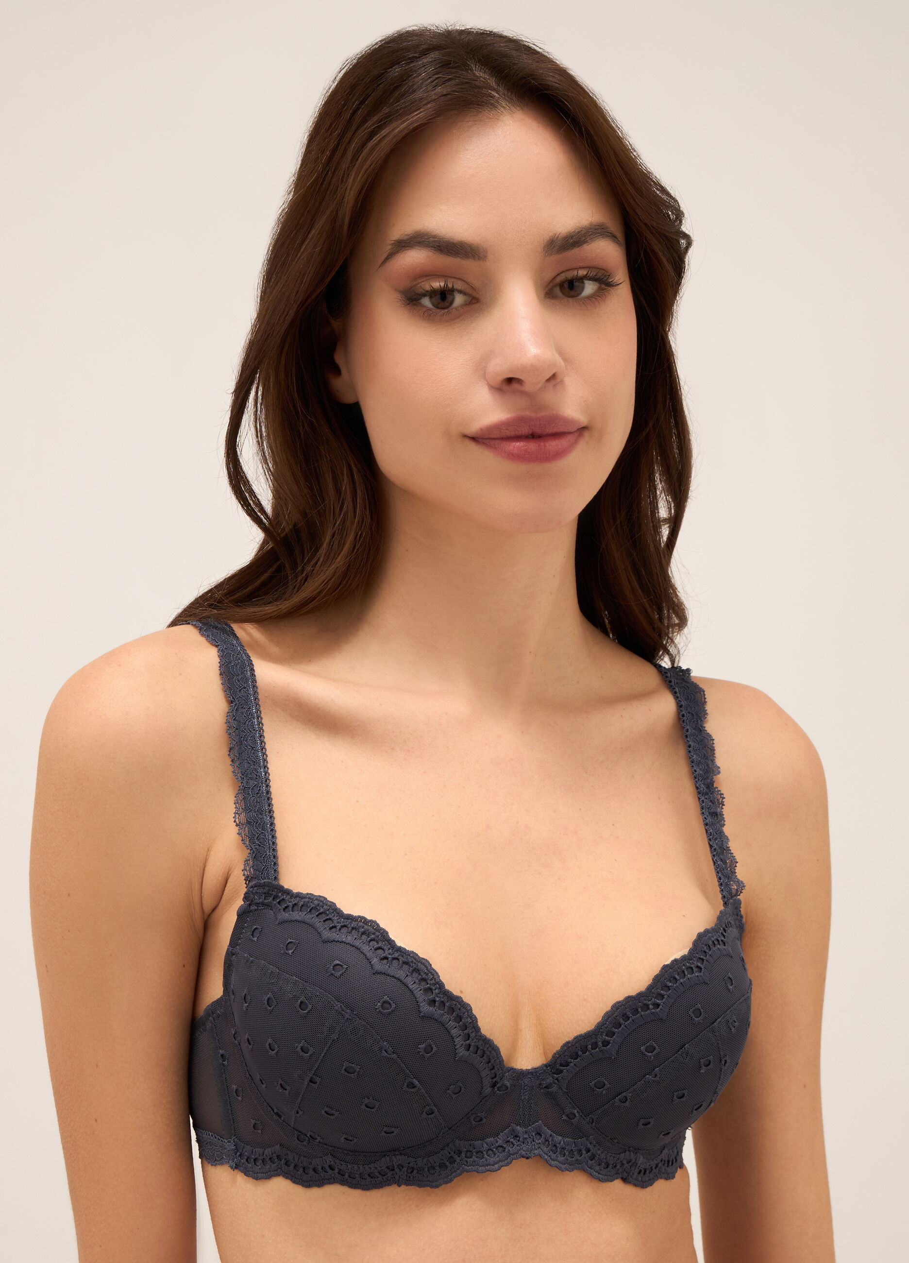 Reggiseno a balconcino imbottito donna_2