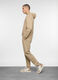 Jogger con fasce a contrasto in misto cotone_0