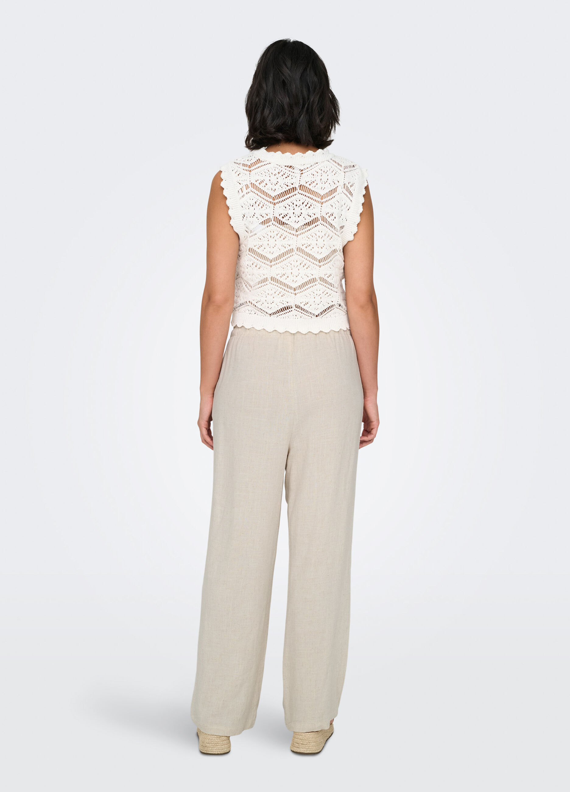 Pantaloni con coulisse donna_1