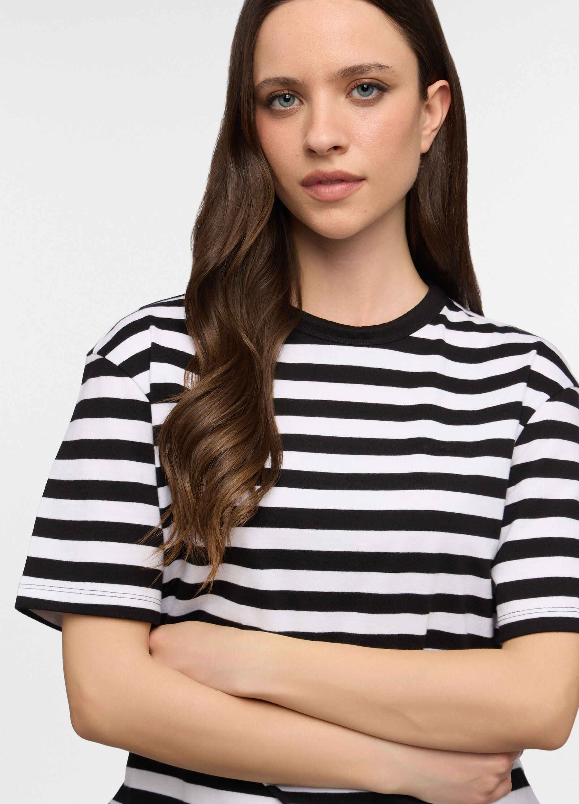 T-shirt girocollo donna_2