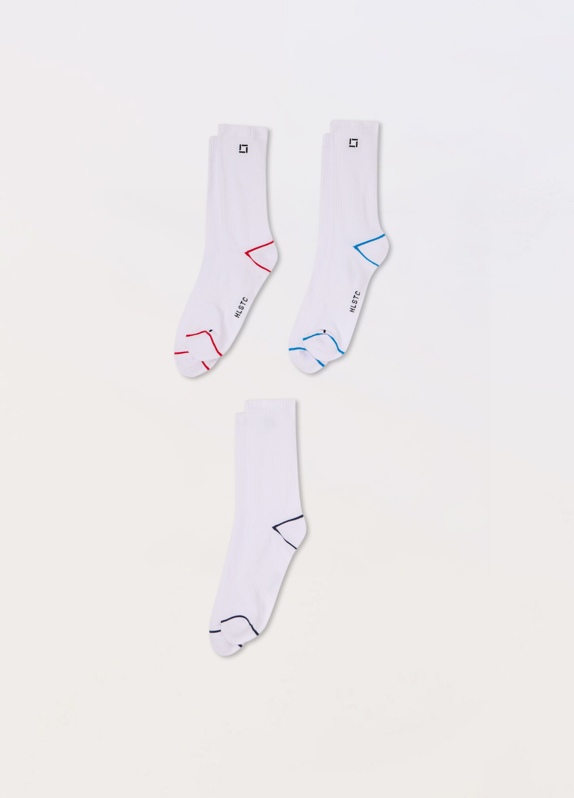 Calze corte sportive in cotone stretch uomo_0