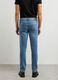Jeans skinny fit in cotone stretch uomo_1