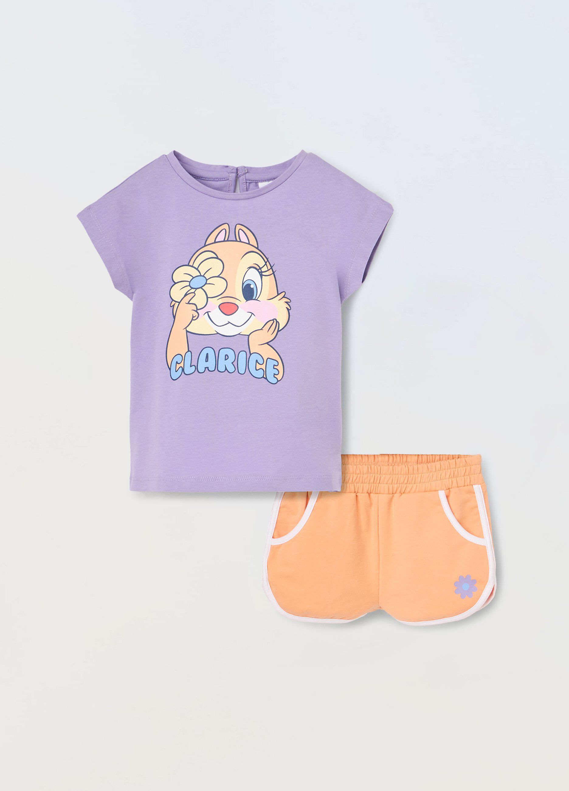 Jogging set in cotone stretch neonata_0